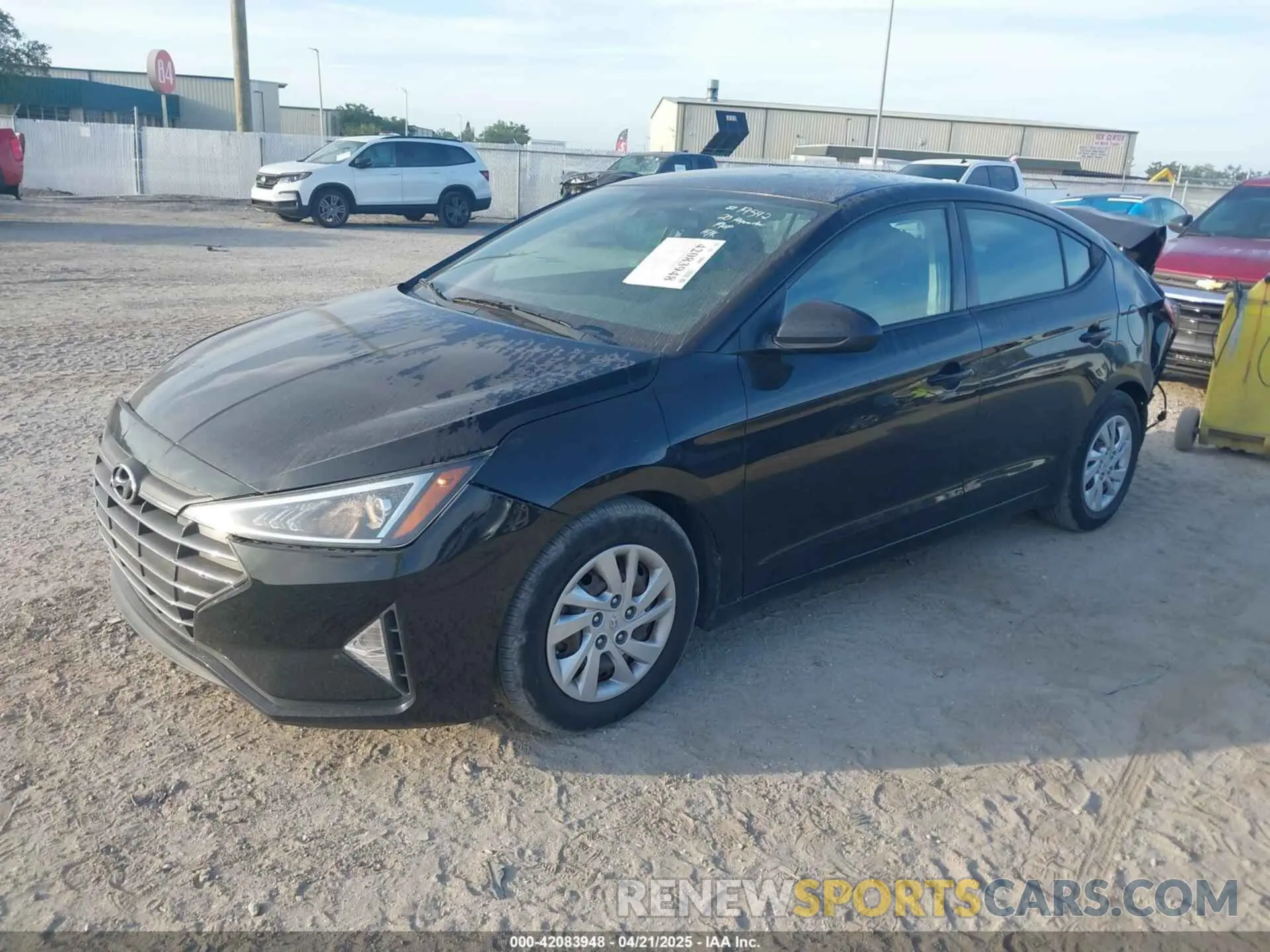 2 fotografías del automóvil dañado 5NPD74LF3LH526571 HYUNDAI ELANTRA 2020