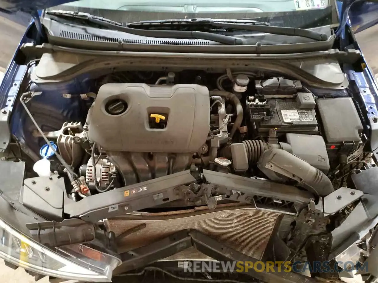 11 fotografías del automóvil dañado 5NPD74LF3LH549266 HYUNDAI ELANTRA 2020
