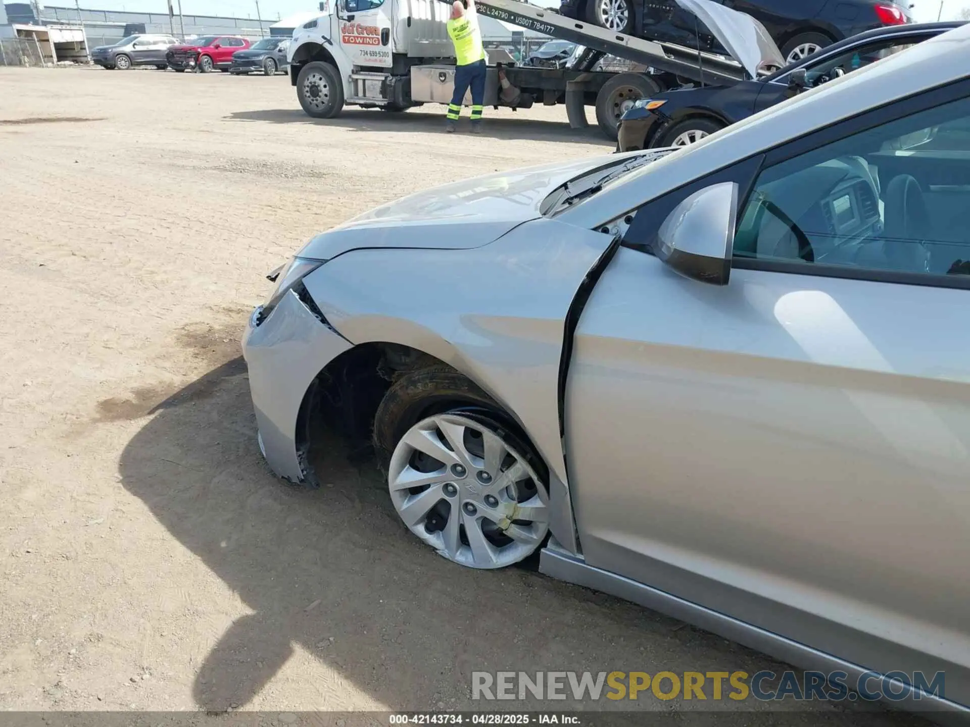 6 fotografías del automóvil dañado 5NPD74LF3LH565371 HYUNDAI ELANTRA 2020