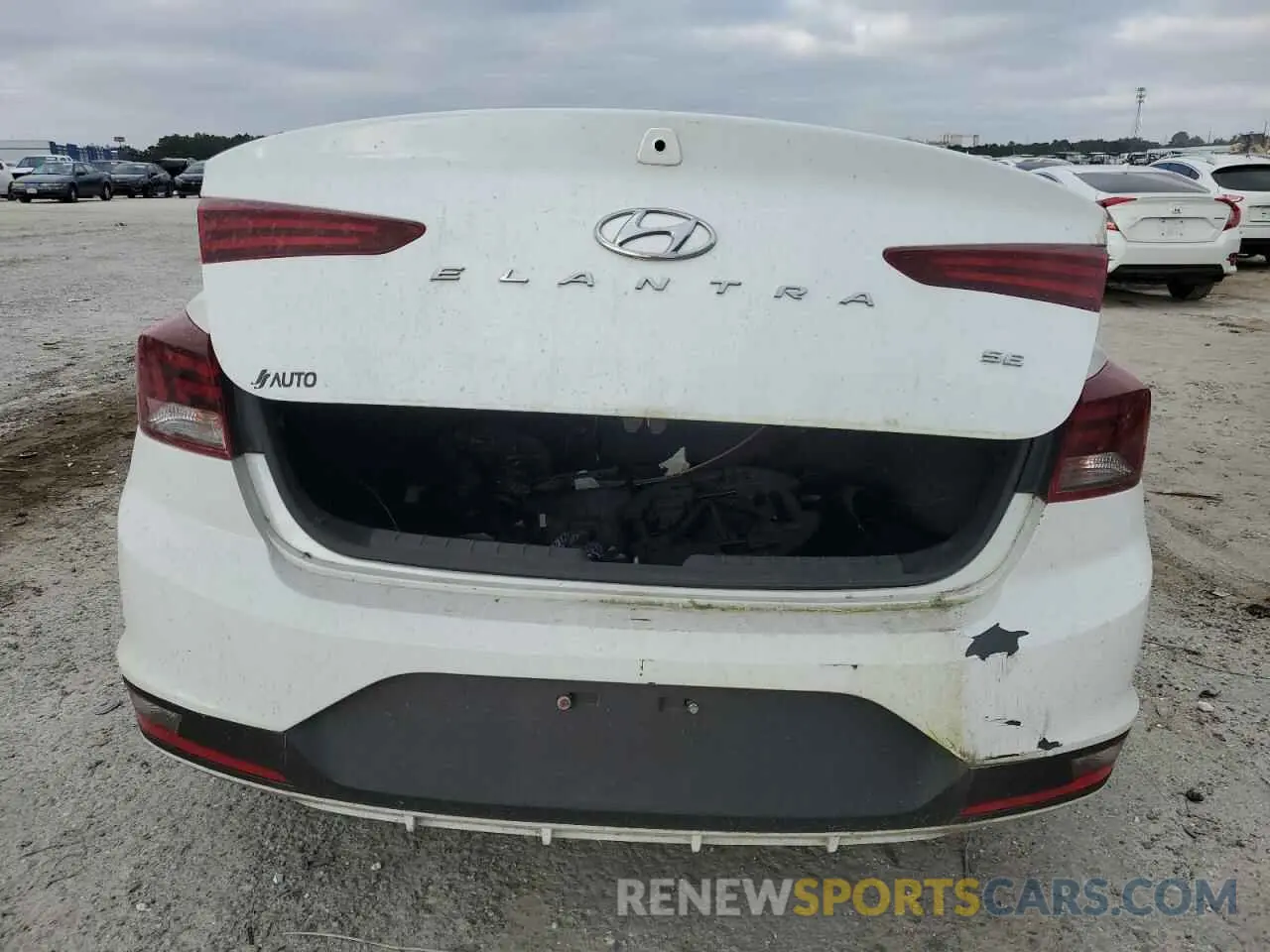 6 fotografías del automóvil dañado 5NPD74LF3LH588813 HYUNDAI ELANTRA 2020