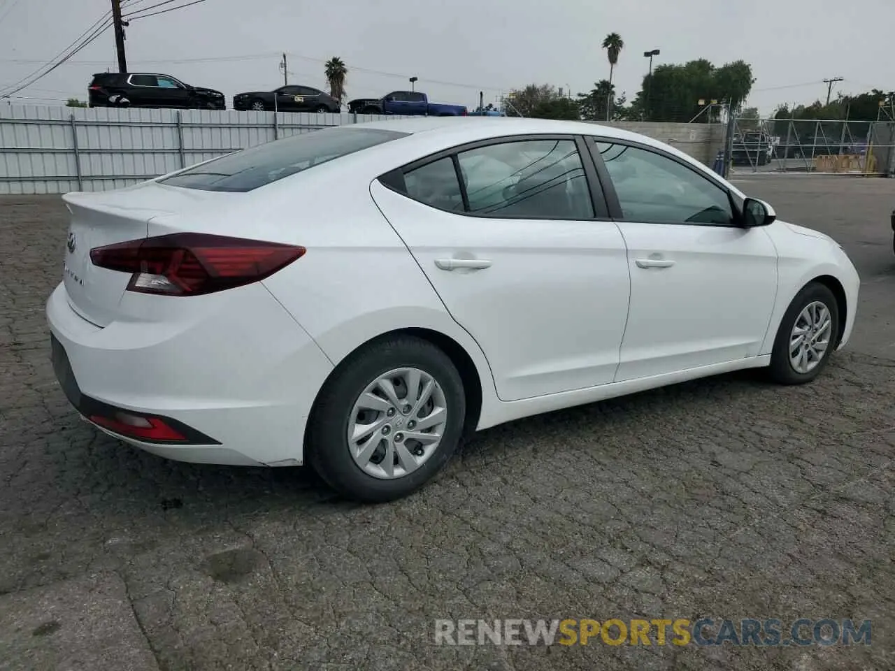 3 fotografías del automóvil dañado 5NPD74LF3LH597186 HYUNDAI ELANTRA 2020