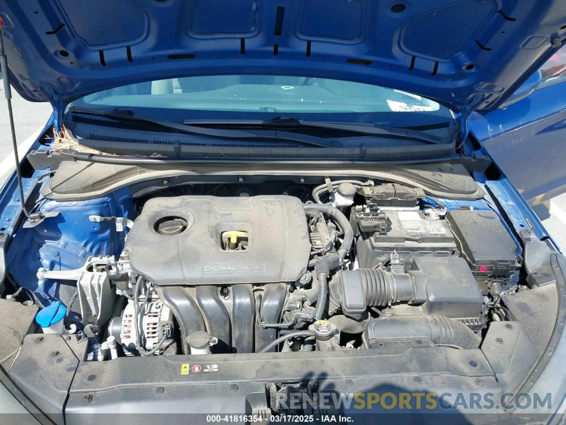10 fotografías del automóvil dañado 5NPD74LF3LH611409 HYUNDAI ELANTRA 2020
