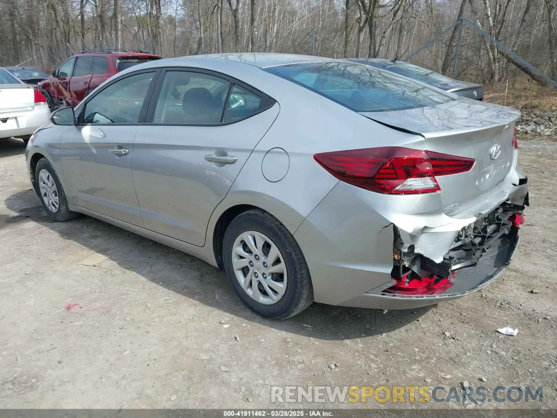 3 fotografías del automóvil dañado 5NPD74LF3LH616965 HYUNDAI ELANTRA 2020