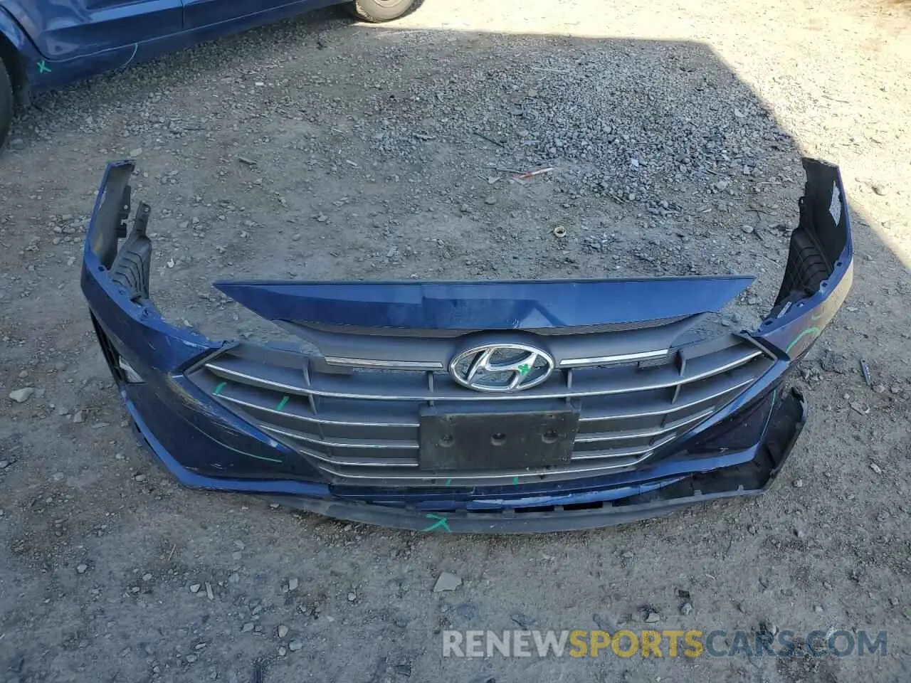 12 fotografías del automóvil dañado 5NPD74LF4LH512775 HYUNDAI ELANTRA 2020
