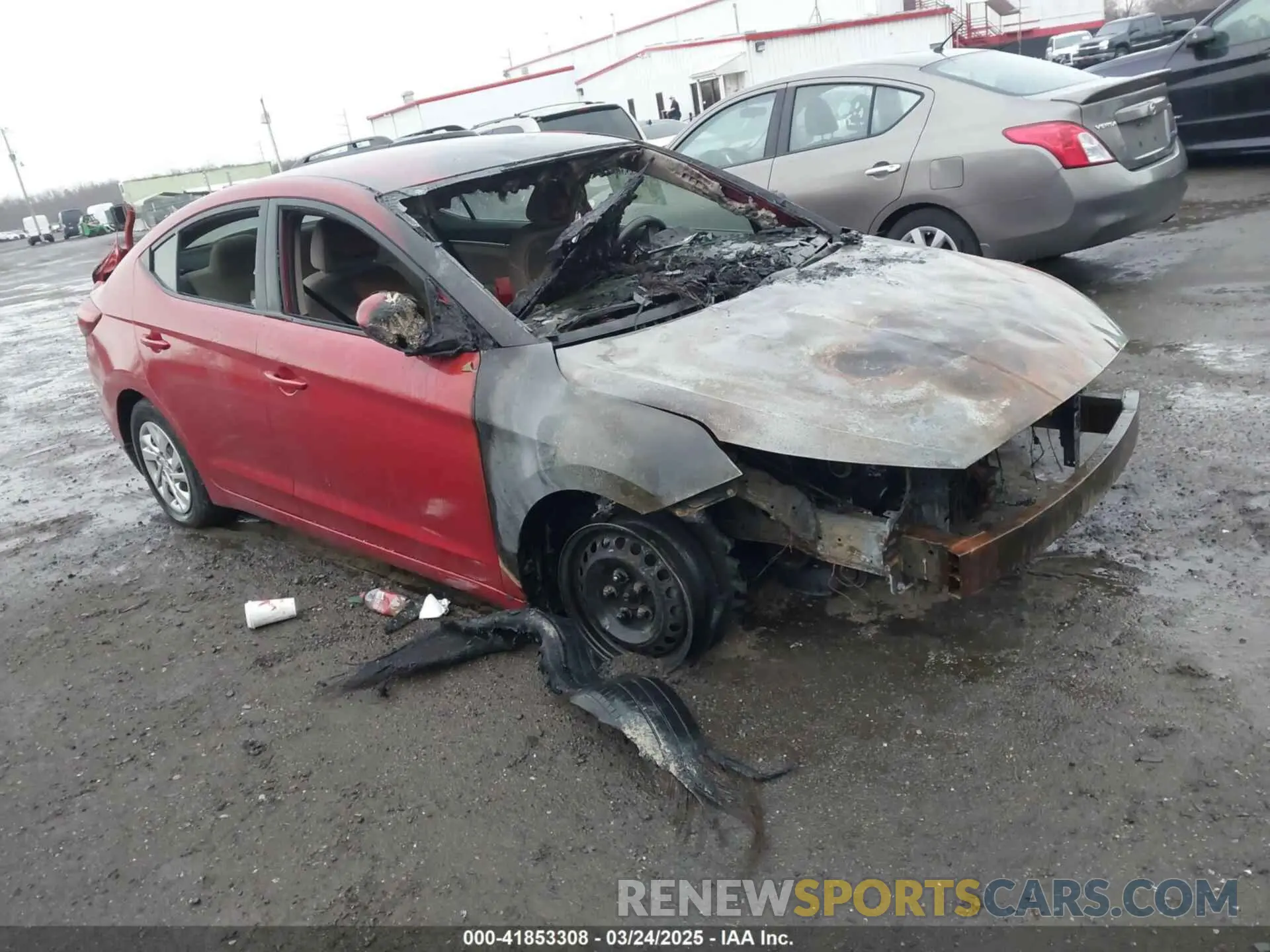 1 fotografías del automóvil dañado 5NPD74LF4LH513585 HYUNDAI ELANTRA 2020