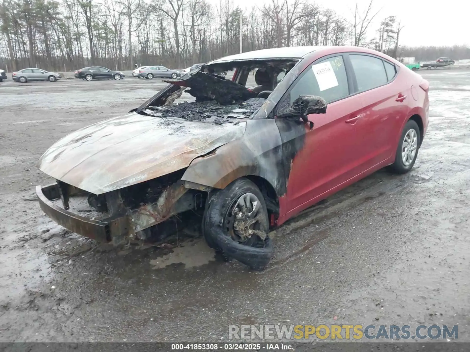 2 fotografías del automóvil dañado 5NPD74LF4LH513585 HYUNDAI ELANTRA 2020