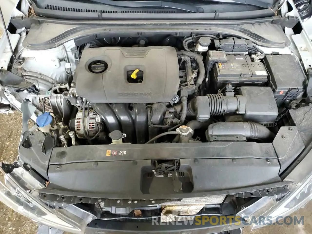 11 fotografías del automóvil dañado 5NPD74LF4LH529950 HYUNDAI ELANTRA 2020
