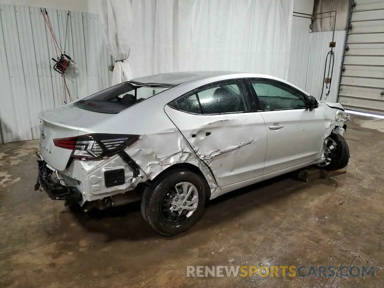 3 fotografías del automóvil dañado 5NPD74LF4LH529950 HYUNDAI ELANTRA 2020