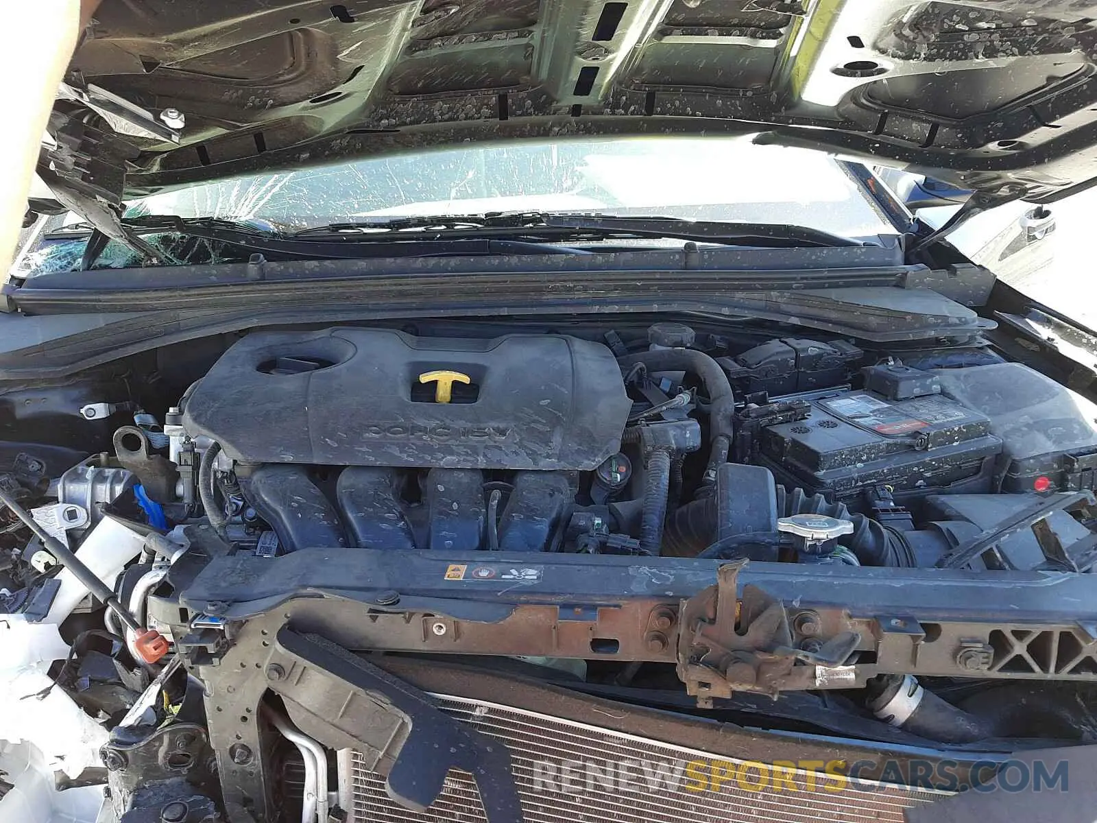 7 fotografías del automóvil dañado 5NPD74LF4LH543492 HYUNDAI ELANTRA 2020