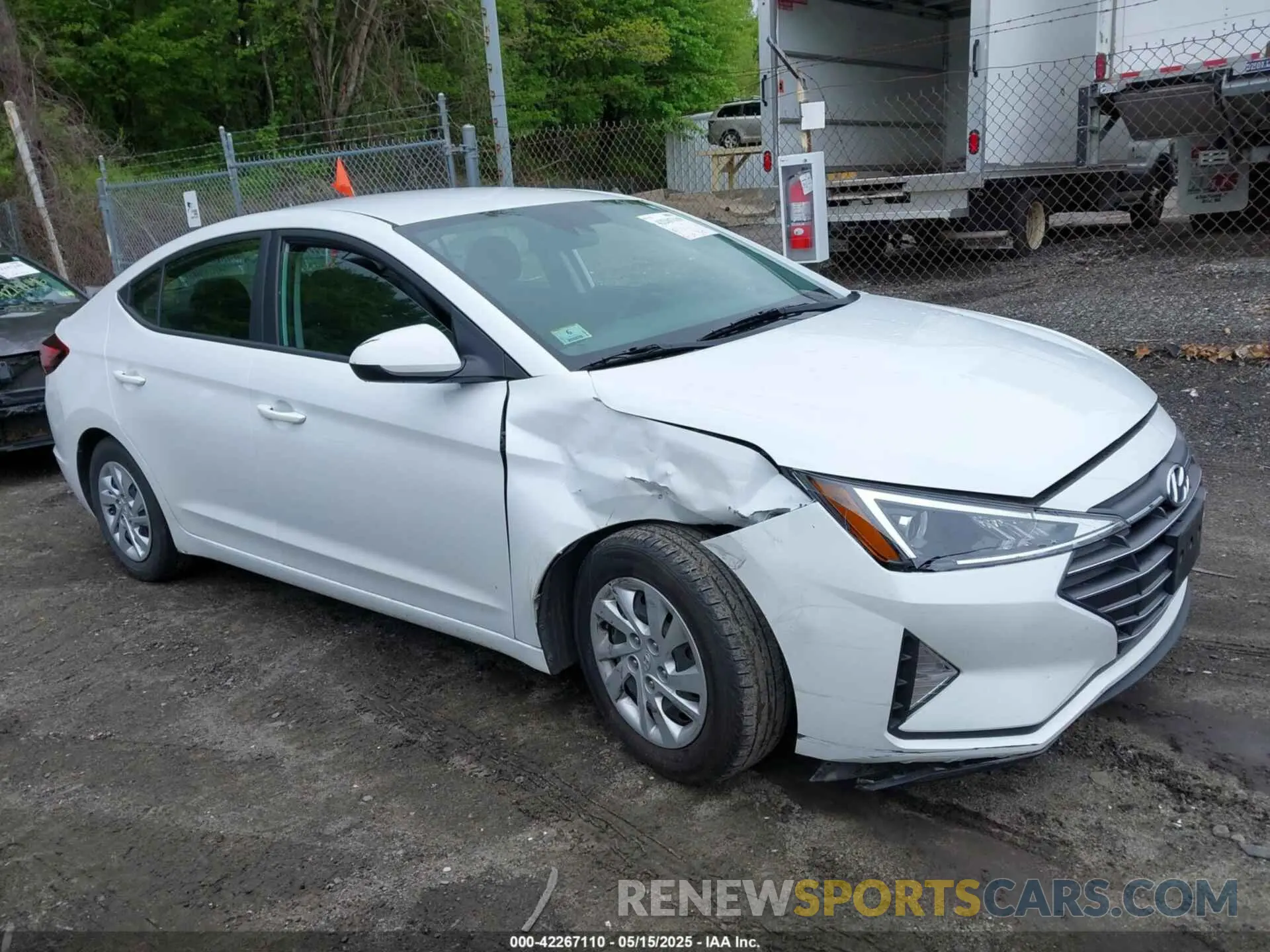 1 fotografías del automóvil dañado 5NPD74LF4LH548952 HYUNDAI ELANTRA 2020