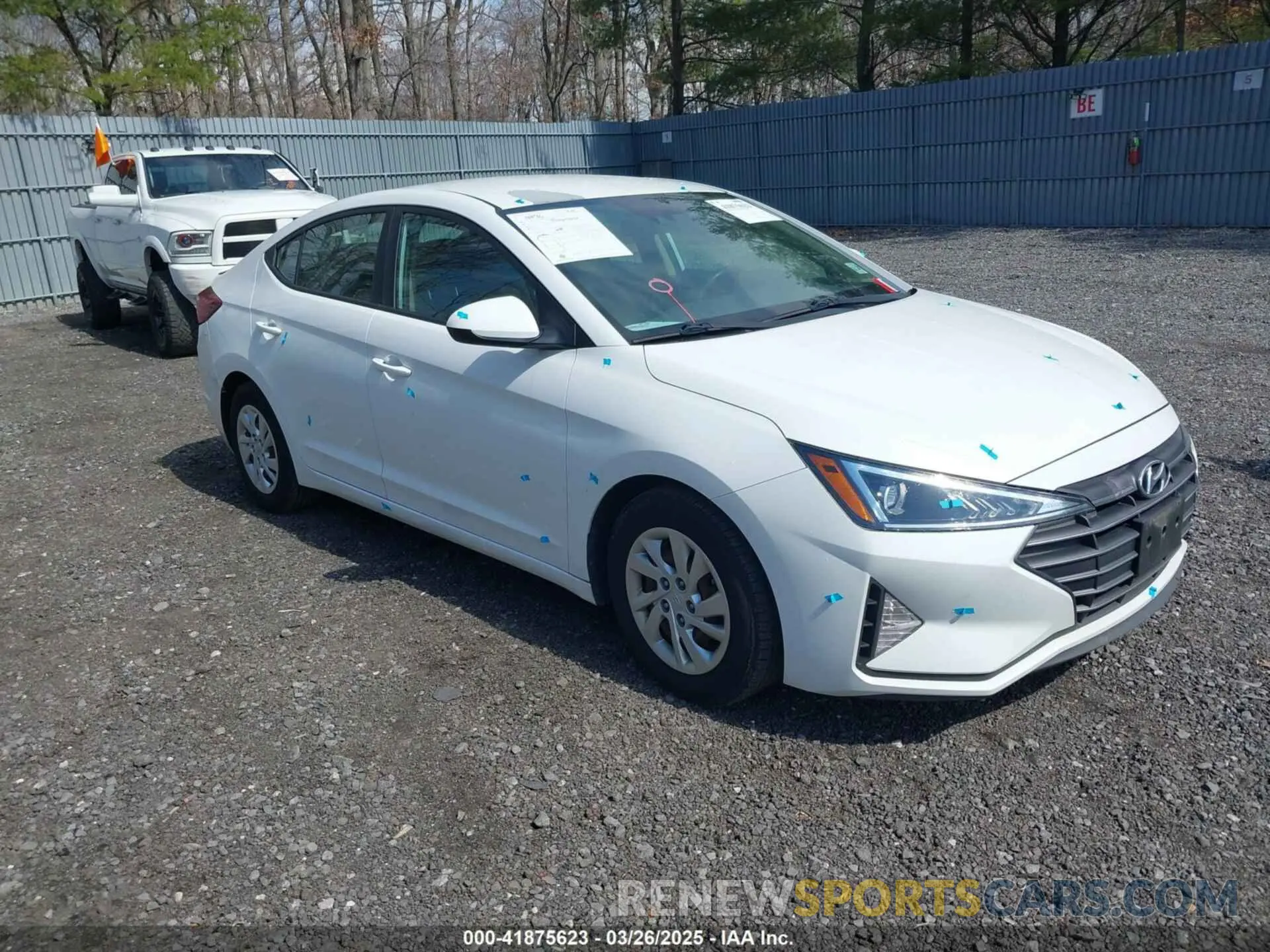 1 fotografías del automóvil dañado 5NPD74LF4LH563385 HYUNDAI ELANTRA 2020