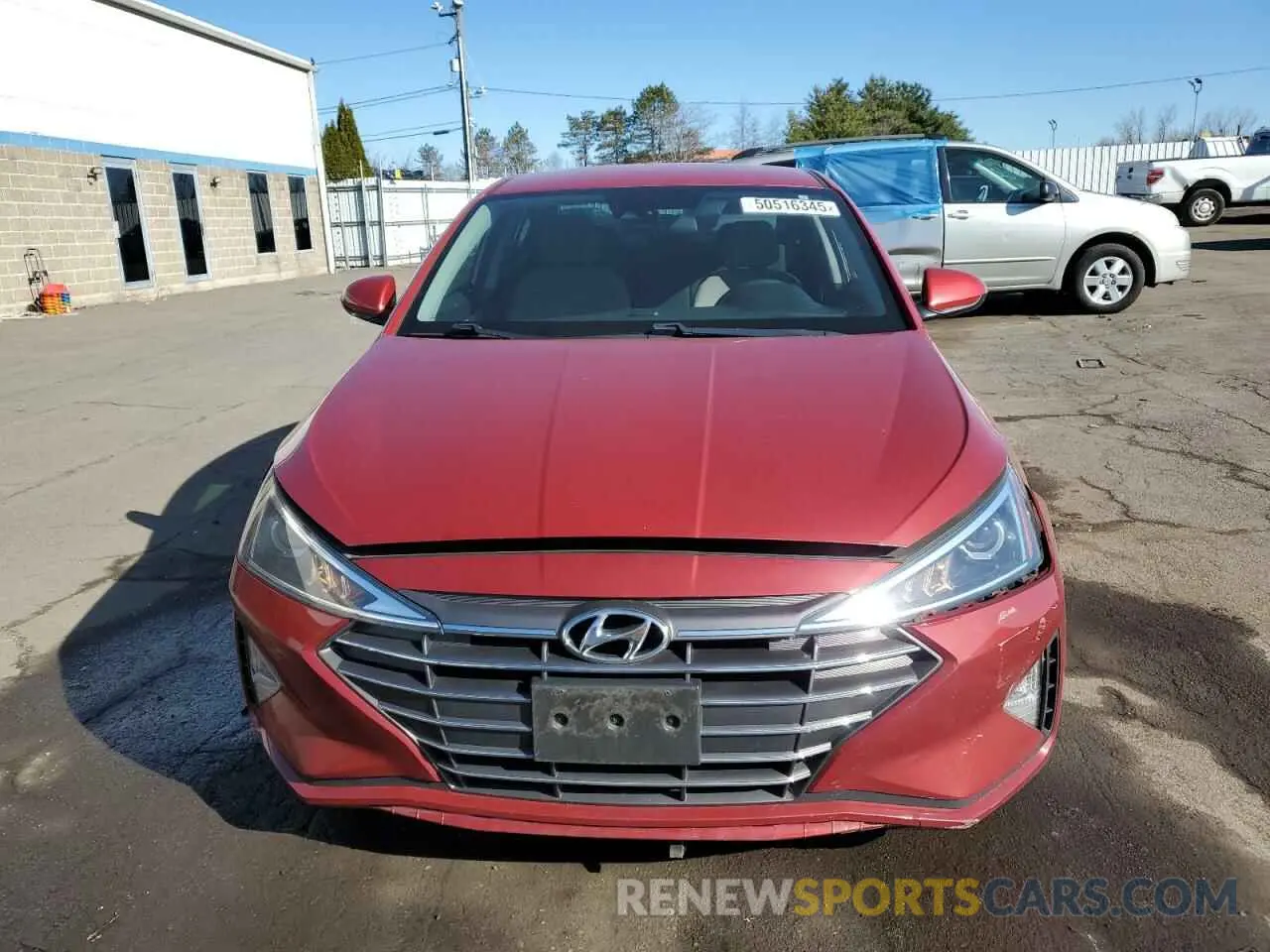 5 fotografías del automóvil dañado 5NPD74LF5LH514874 HYUNDAI ELANTRA 2020