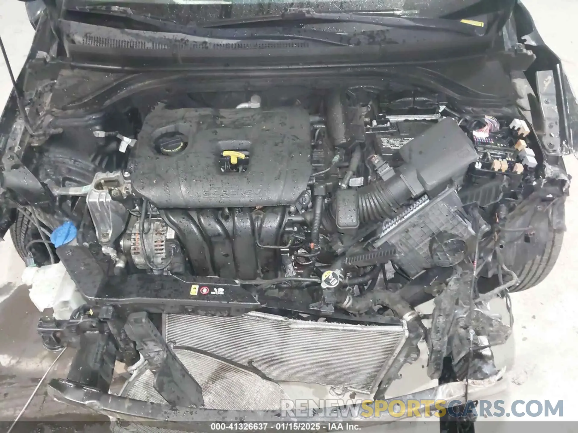 10 fotografías del automóvil dañado 5NPD74LF5LH515345 HYUNDAI ELANTRA 2020