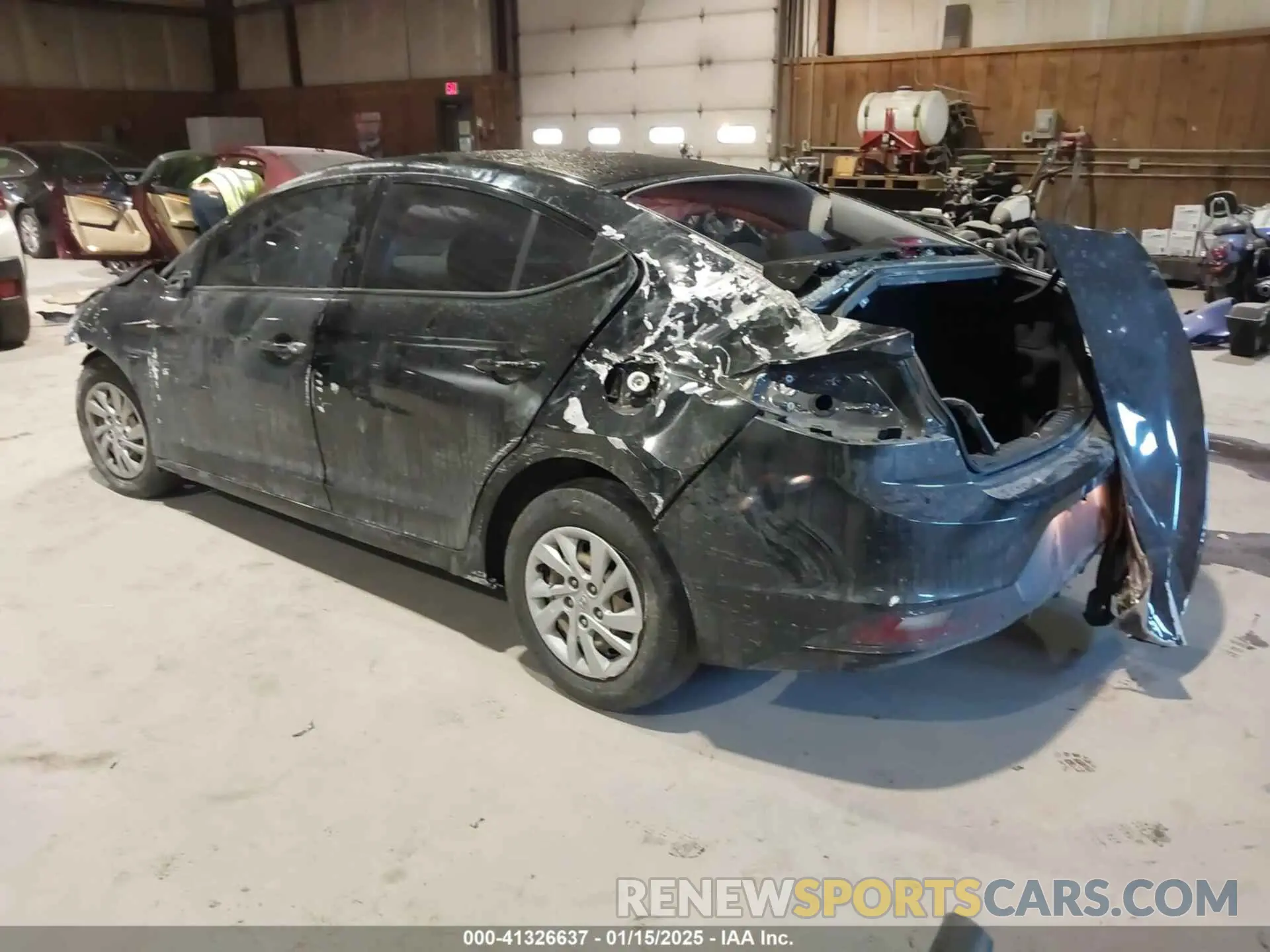 3 fotografías del automóvil dañado 5NPD74LF5LH515345 HYUNDAI ELANTRA 2020