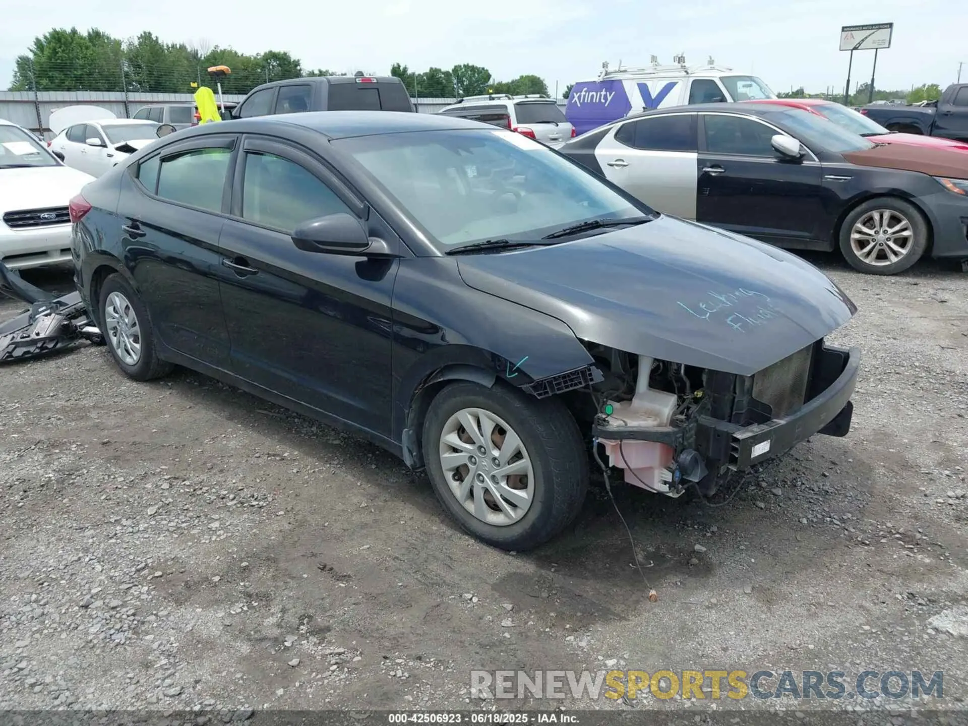 1 fotografías del automóvil dañado 5NPD74LF5LH541718 HYUNDAI ELANTRA 2020