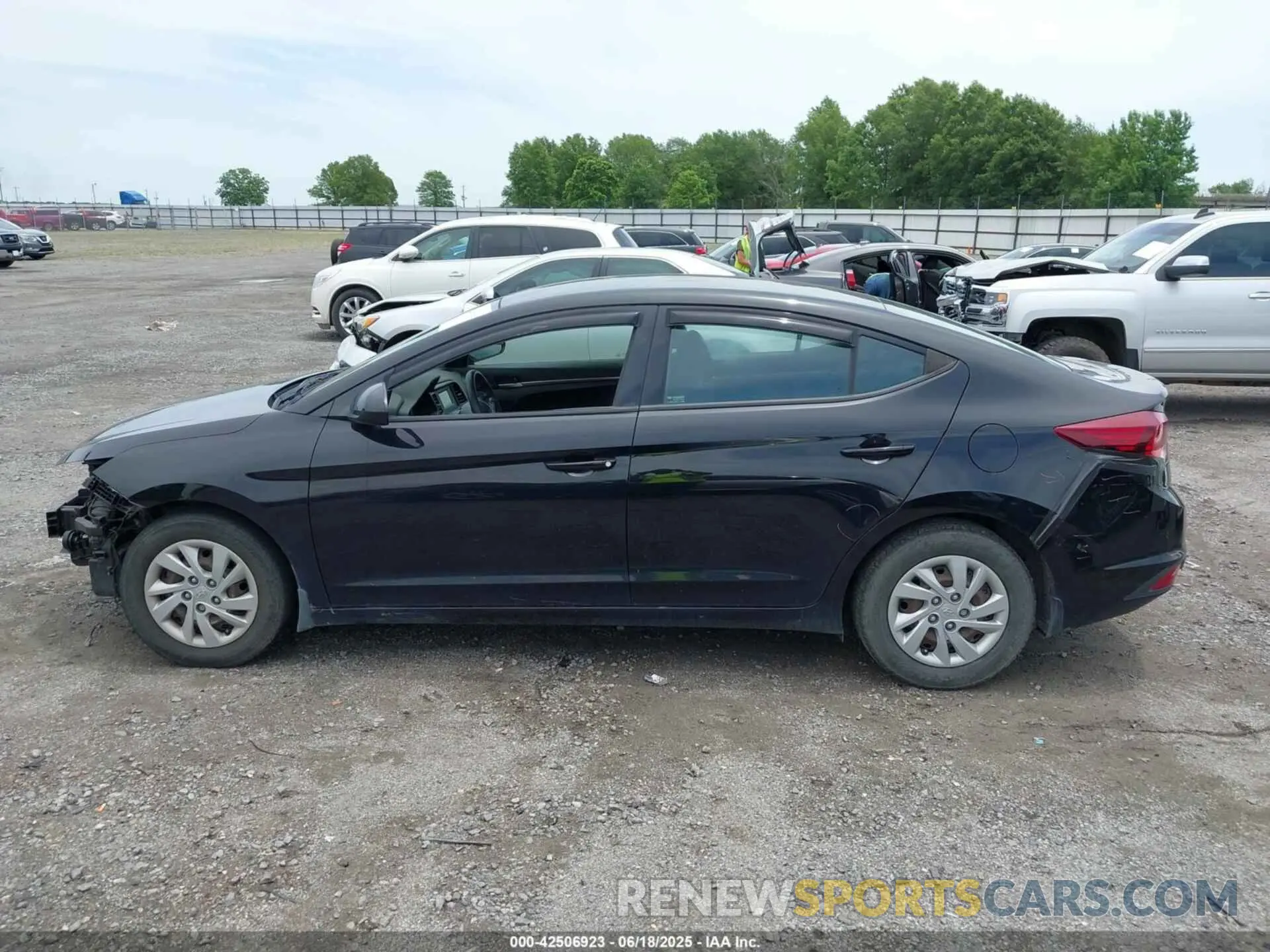 15 fotografías del automóvil dañado 5NPD74LF5LH541718 HYUNDAI ELANTRA 2020
