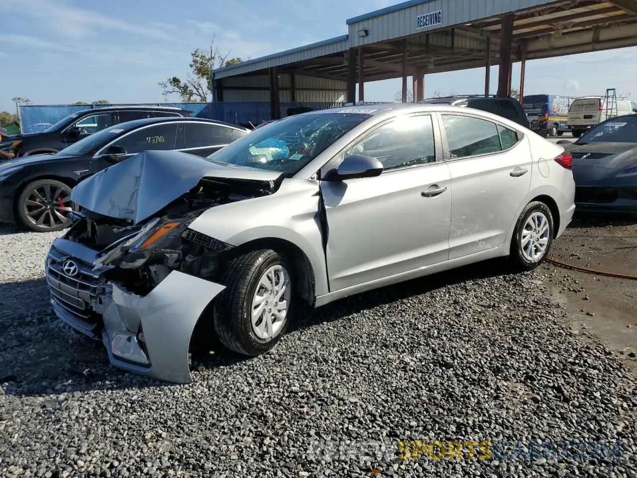 1 fotografías del automóvil dañado 5NPD74LF5LH609919 HYUNDAI ELANTRA 2020