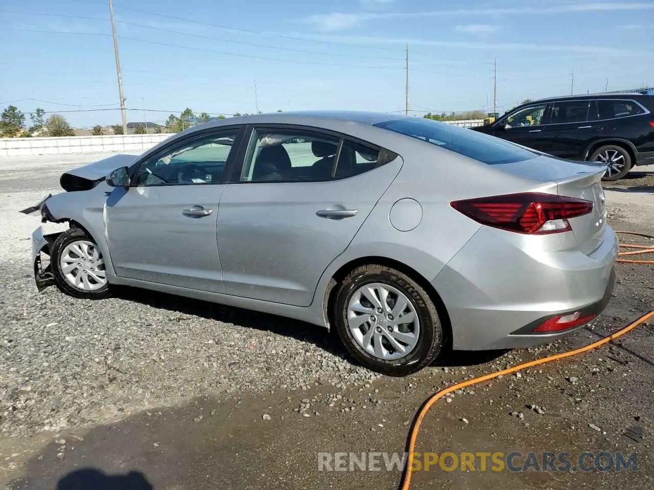 2 fotografías del automóvil dañado 5NPD74LF5LH609919 HYUNDAI ELANTRA 2020