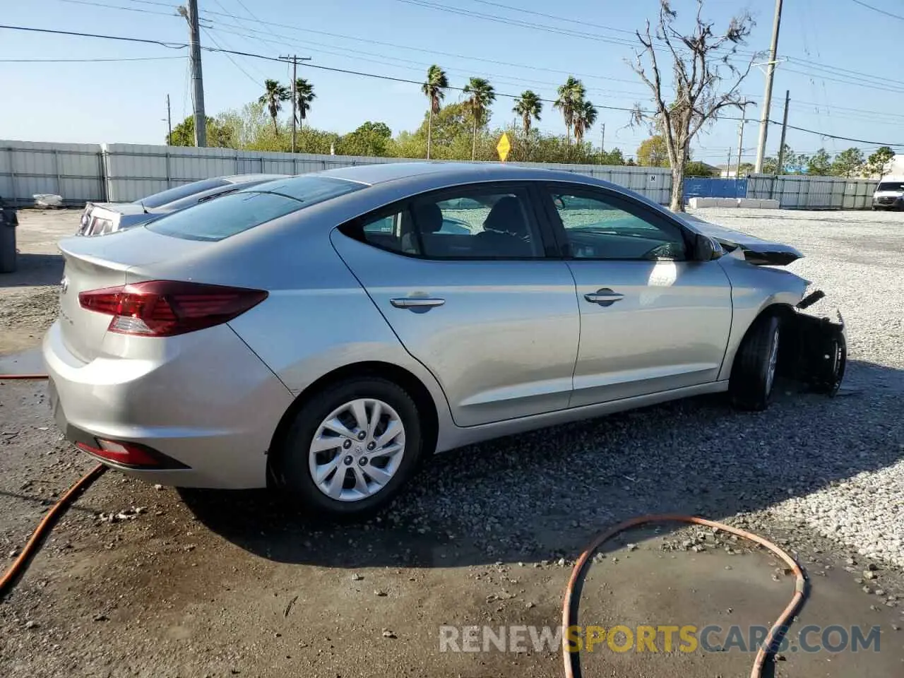 3 fotografías del automóvil dañado 5NPD74LF5LH609919 HYUNDAI ELANTRA 2020