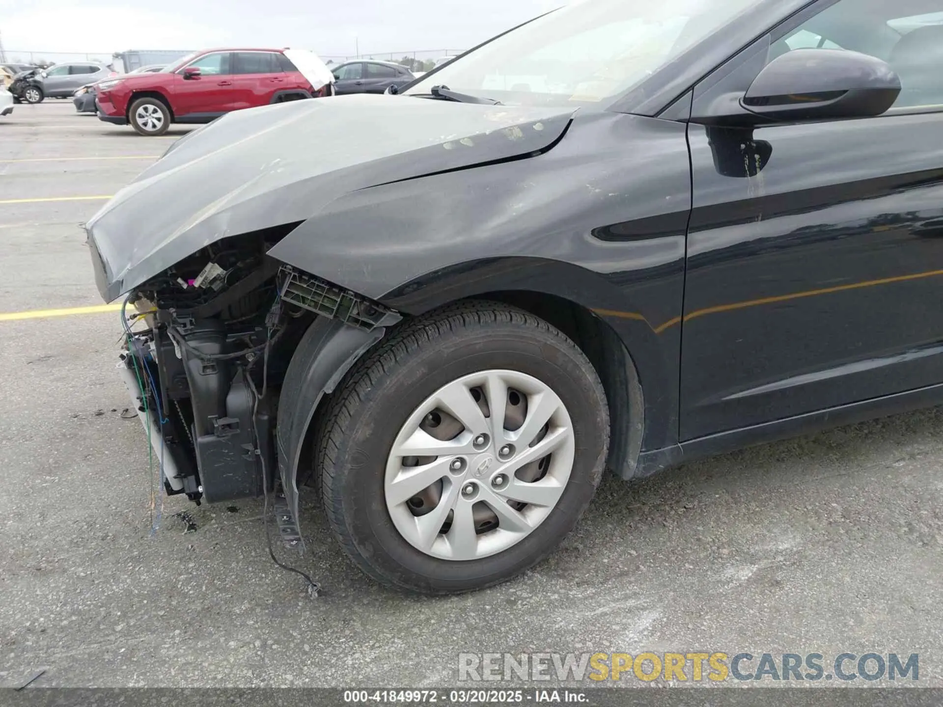 19 fotografías del automóvil dañado 5NPD74LF5LH615445 HYUNDAI ELANTRA 2020