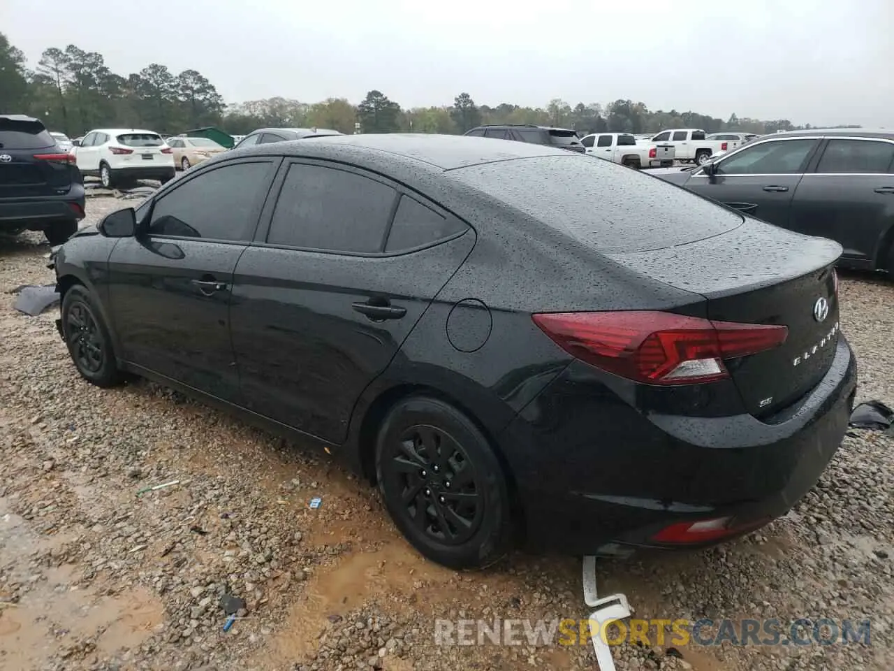 2 fotografías del automóvil dañado 5NPD74LF6LH519890 HYUNDAI ELANTRA 2020