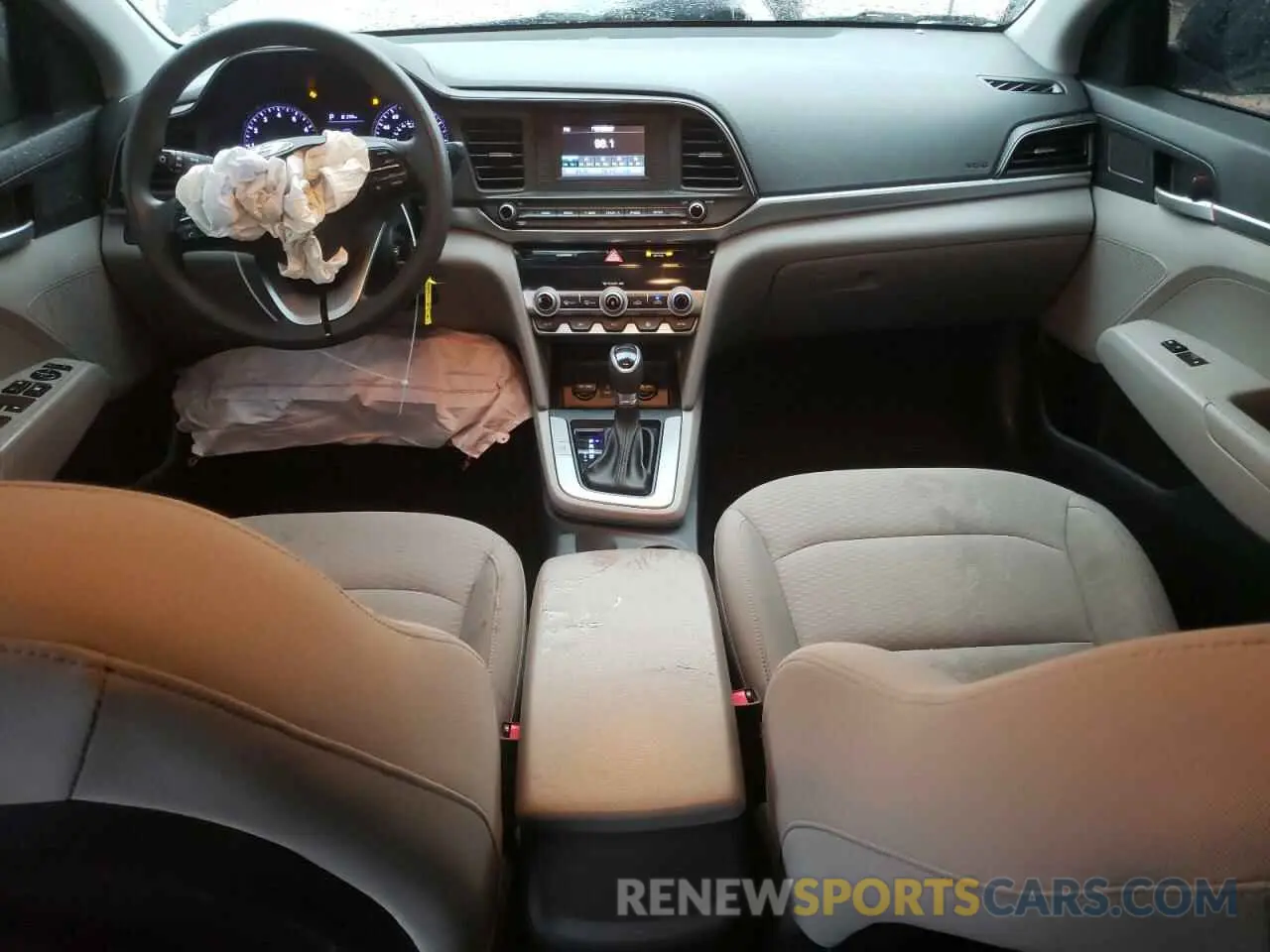 8 fotografías del automóvil dañado 5NPD74LF6LH519890 HYUNDAI ELANTRA 2020