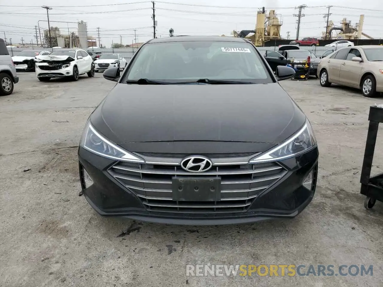 5 fotografías del automóvil dañado 5NPD74LF6LH541730 HYUNDAI ELANTRA 2020