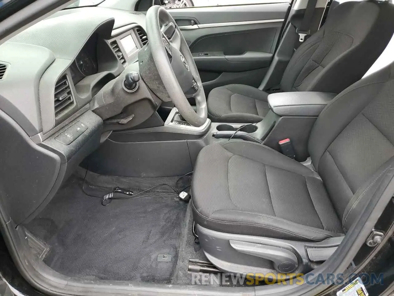 7 fotografías del automóvil dañado 5NPD74LF6LH541730 HYUNDAI ELANTRA 2020