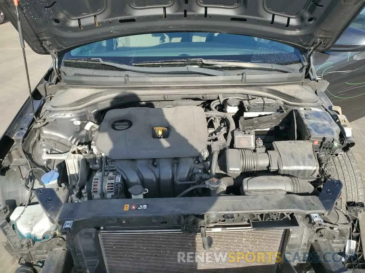 11 fotografías del automóvil dañado 5NPD74LF6LH576168 HYUNDAI ELANTRA 2020