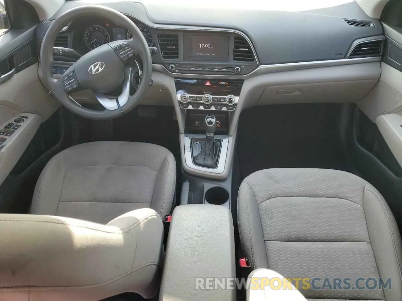 8 fotografías del automóvil dañado 5NPD74LF6LH576168 HYUNDAI ELANTRA 2020