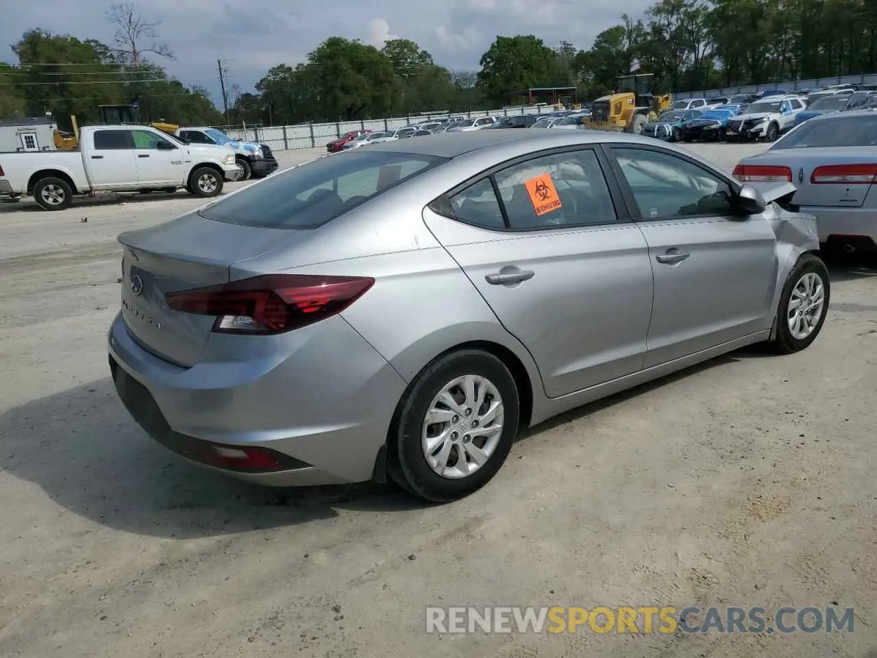3 fotografías del automóvil dañado 5NPD74LF6LH583654 HYUNDAI ELANTRA 2020