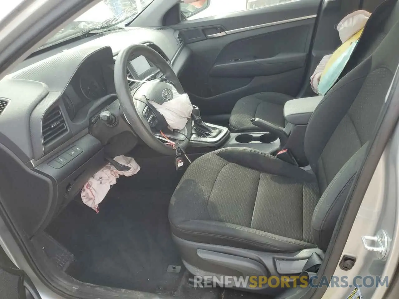 7 fotografías del automóvil dañado 5NPD74LF6LH583654 HYUNDAI ELANTRA 2020