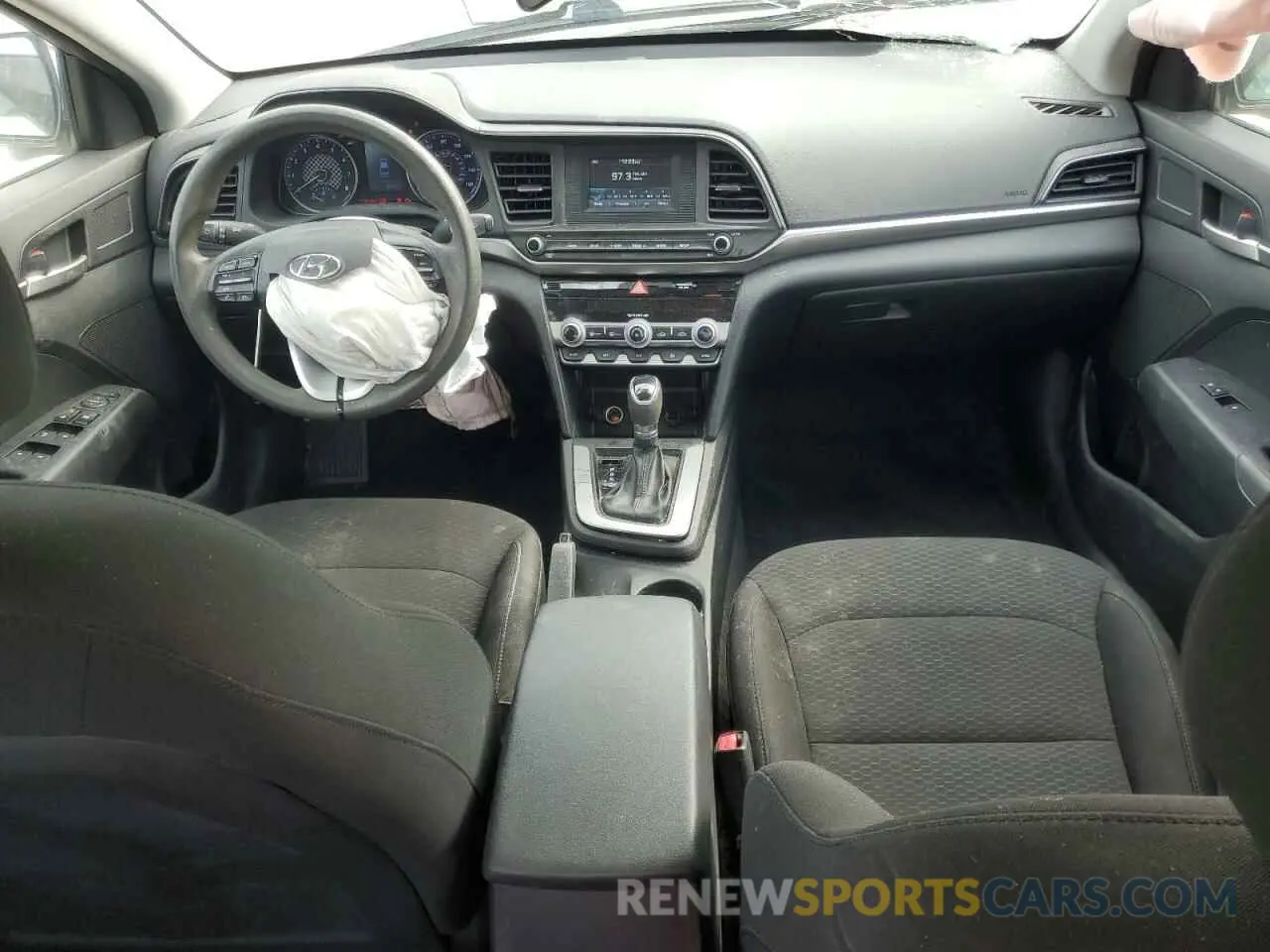 8 fotografías del automóvil dañado 5NPD74LF6LH583654 HYUNDAI ELANTRA 2020