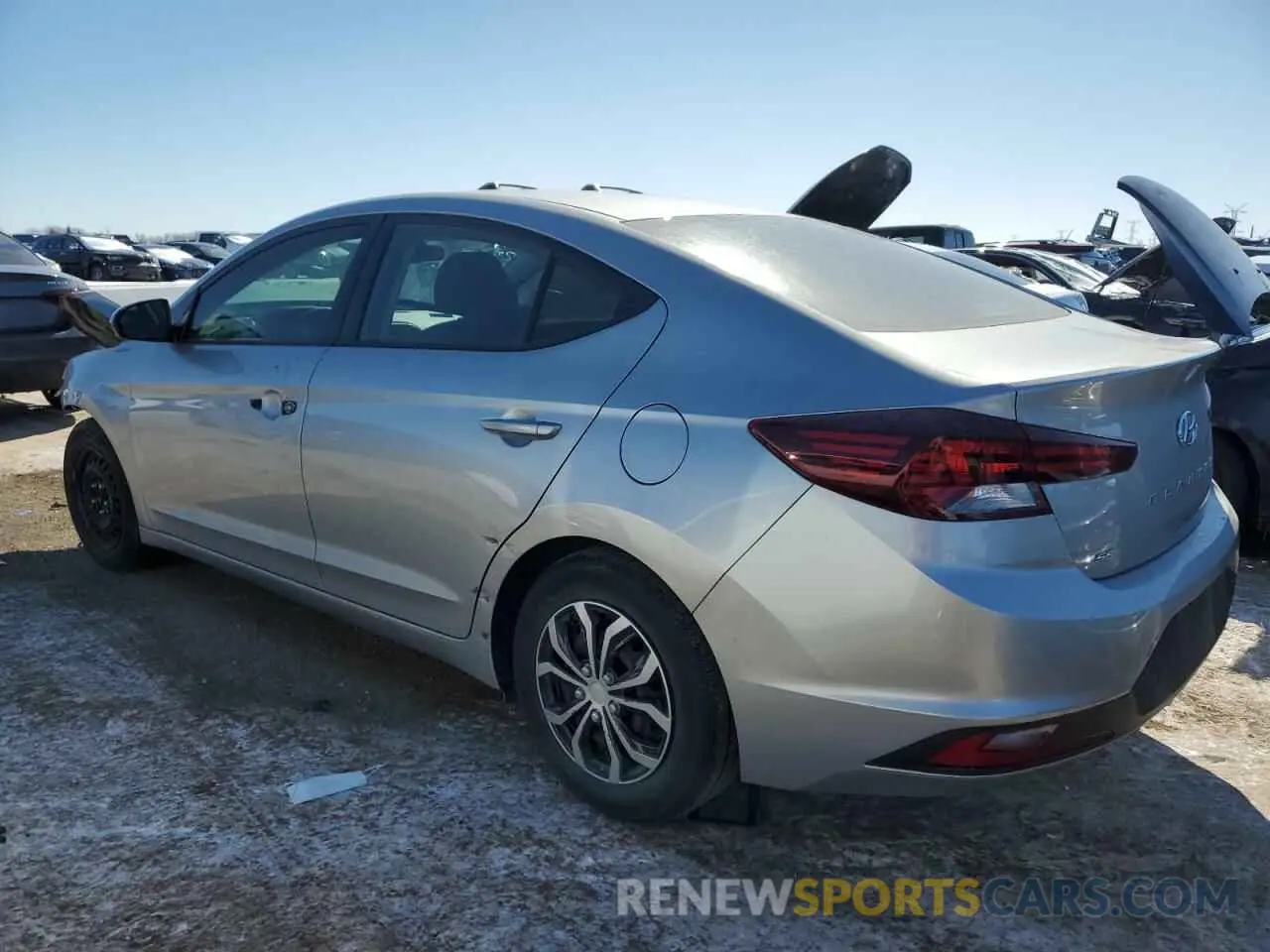 2 fotografías del automóvil dañado 5NPD74LF6LH594296 HYUNDAI ELANTRA 2020