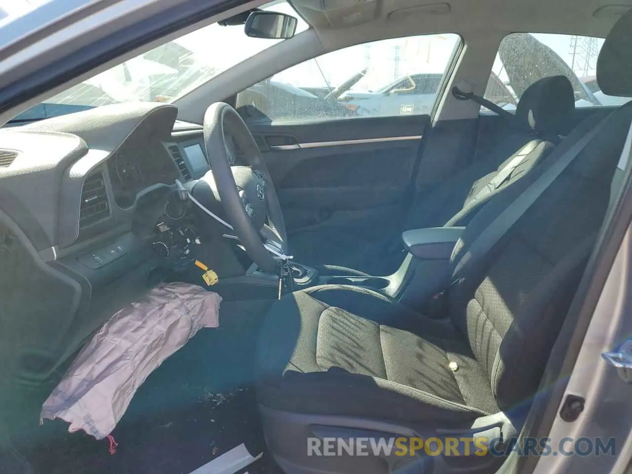 7 fotografías del automóvil dañado 5NPD74LF6LH594296 HYUNDAI ELANTRA 2020