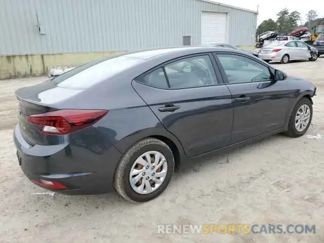 3 fotografías del automóvil dañado 5NPD74LF6LH613347 HYUNDAI ELANTRA 2020