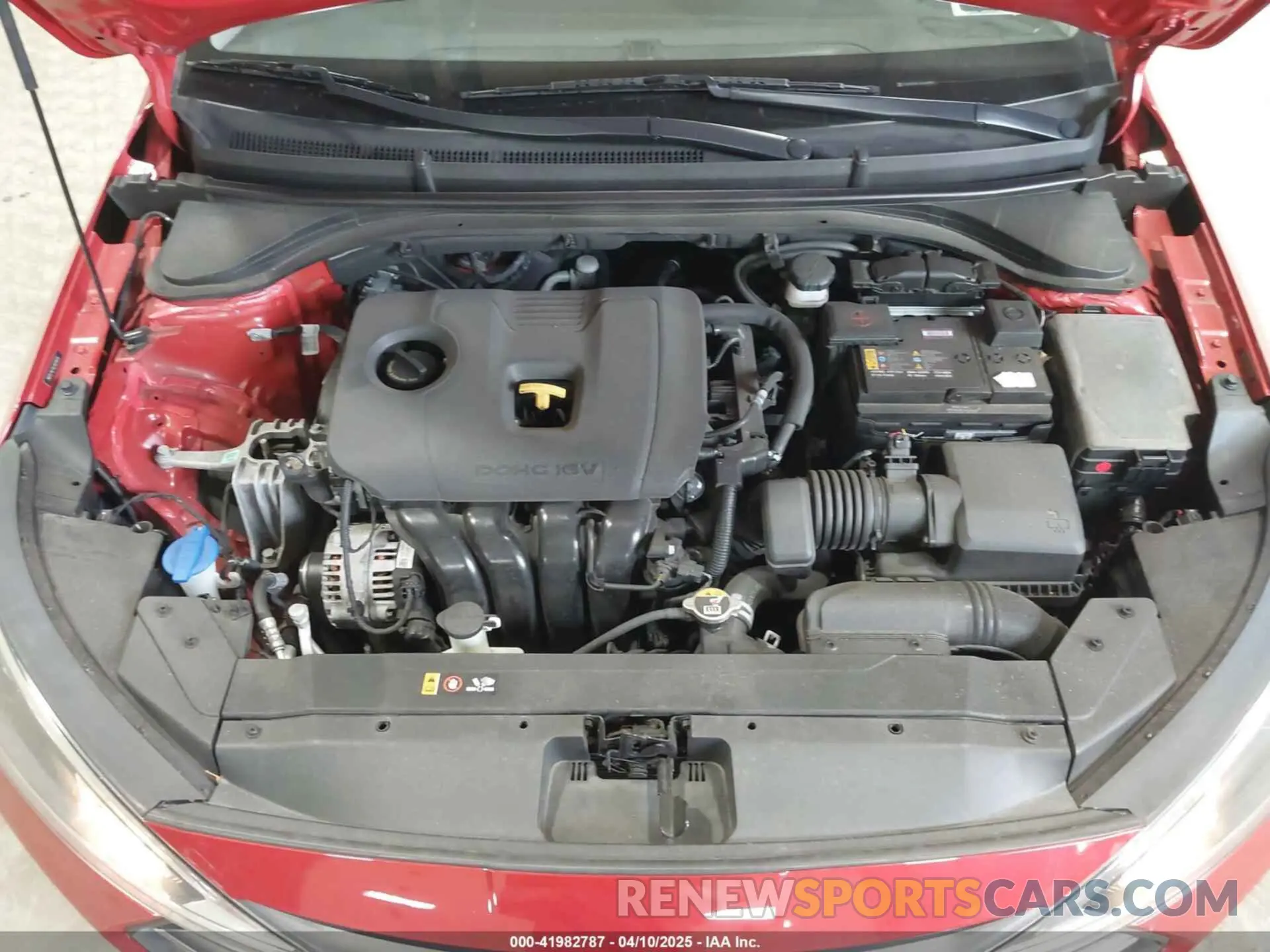 10 fotografías del automóvil dañado 5NPD74LF6LH619830 HYUNDAI ELANTRA 2020
