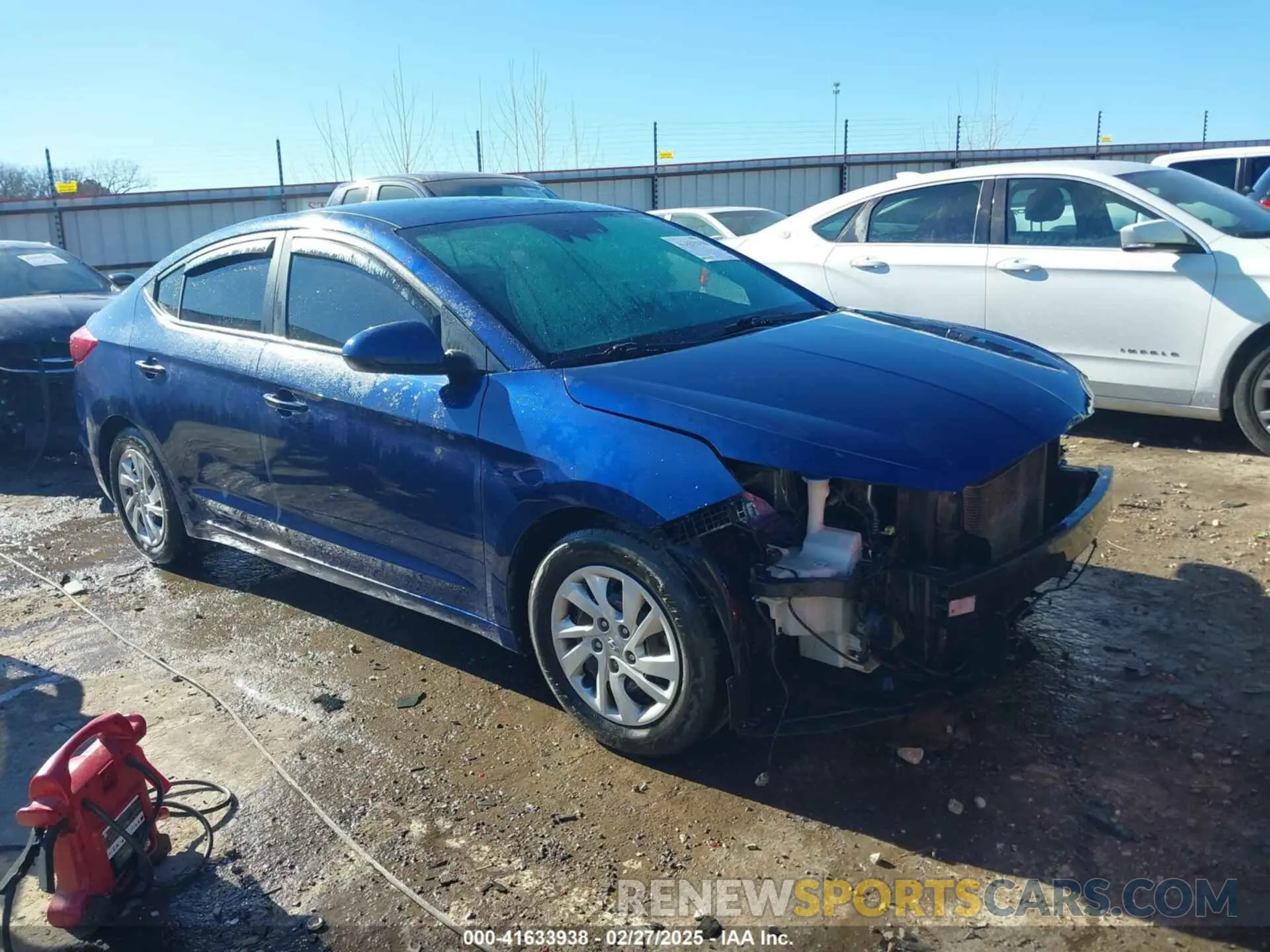 1 fotografías del automóvil dañado 5NPD74LF7LH506999 HYUNDAI ELANTRA 2020