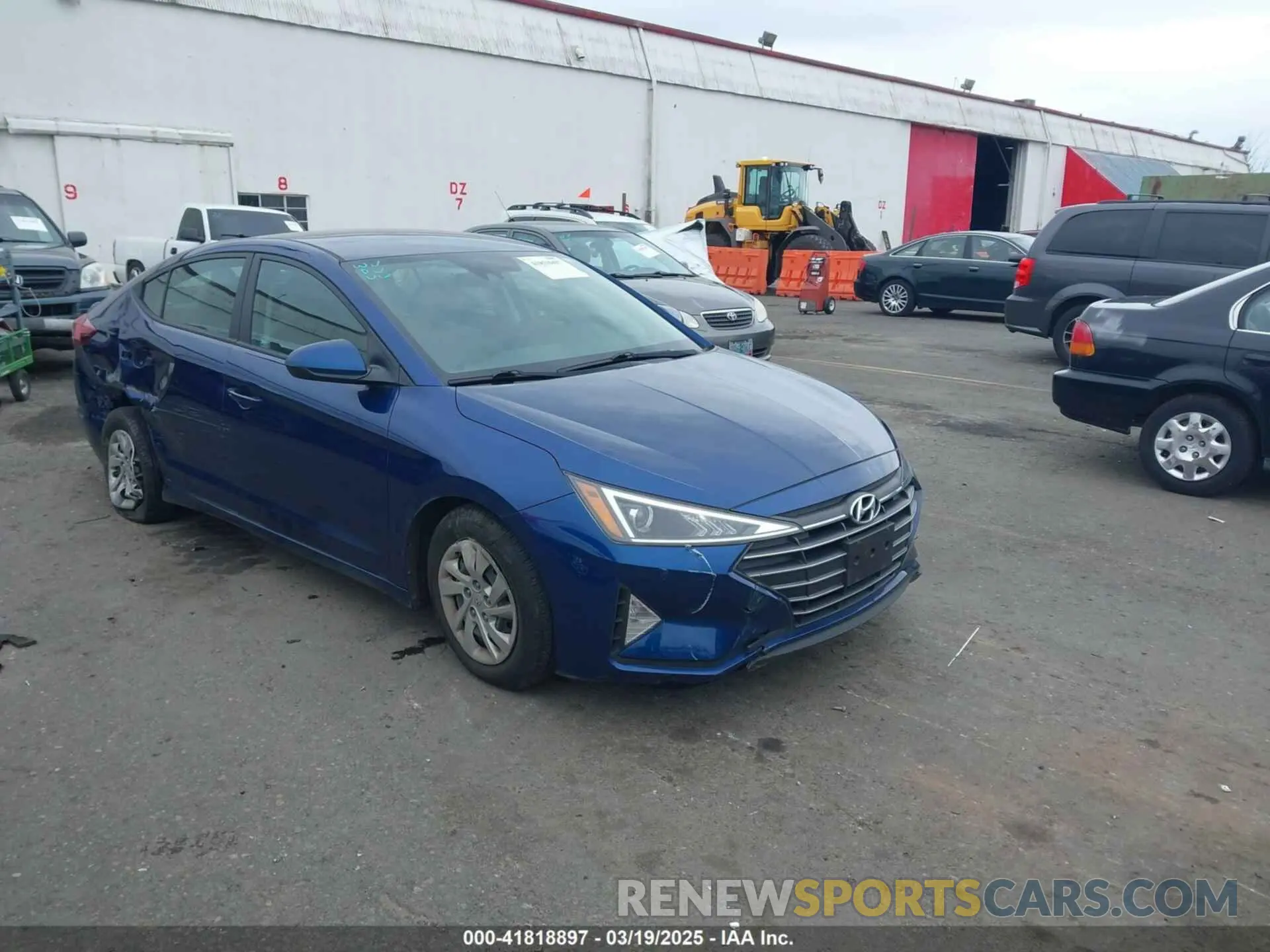 1 fotografías del automóvil dañado 5NPD74LF7LH510888 HYUNDAI ELANTRA 2020