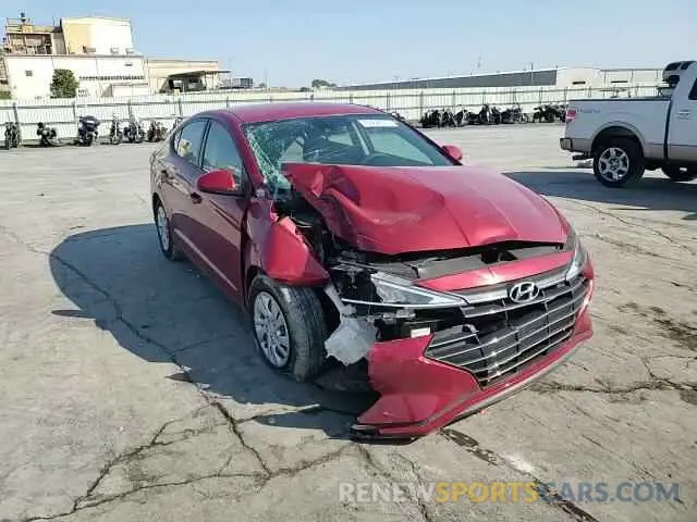 11 fotografías del automóvil dañado 5NPD74LF7LH514875 HYUNDAI ELANTRA 2020
