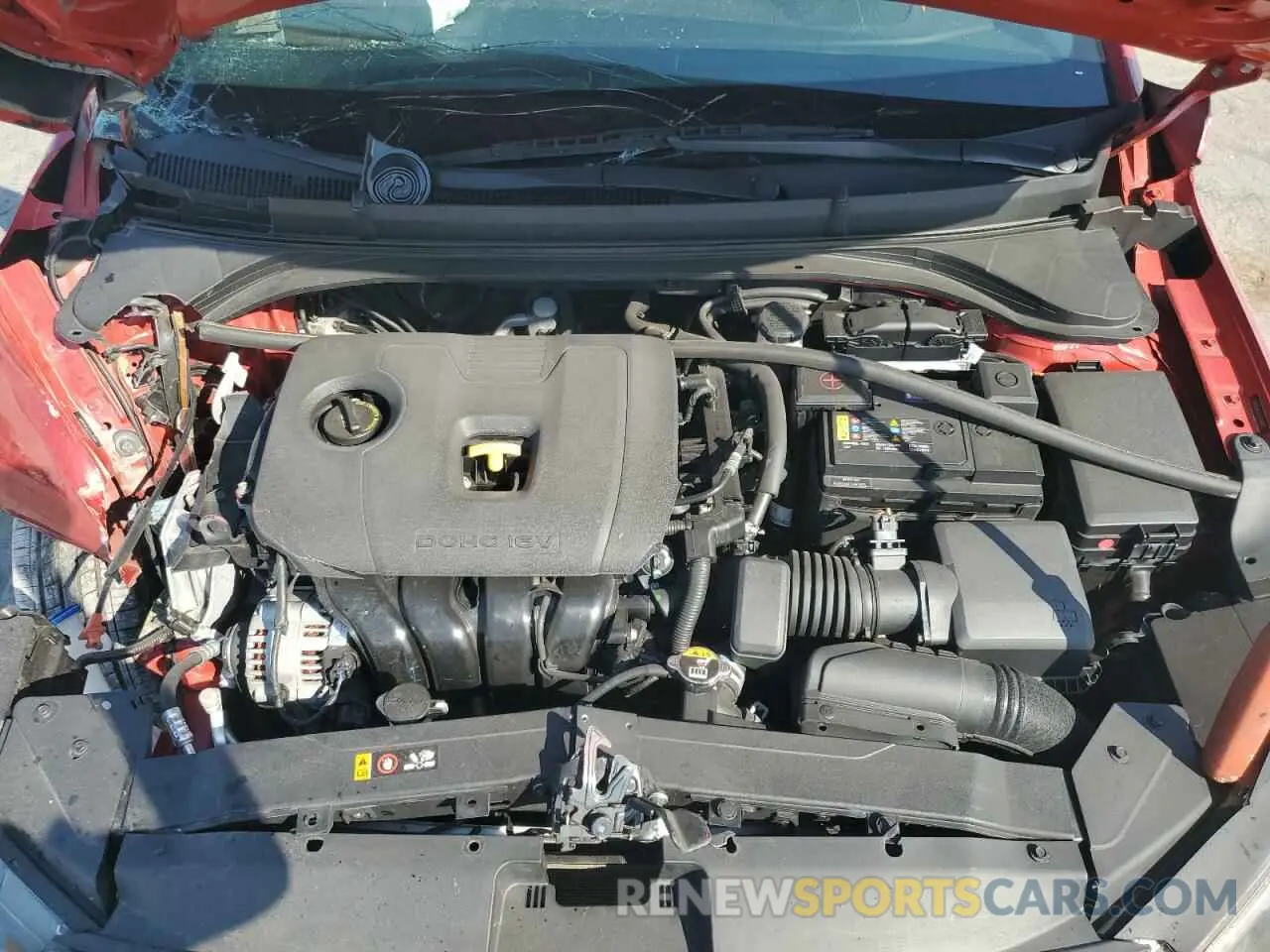 12 fotografías del automóvil dañado 5NPD74LF7LH514875 HYUNDAI ELANTRA 2020