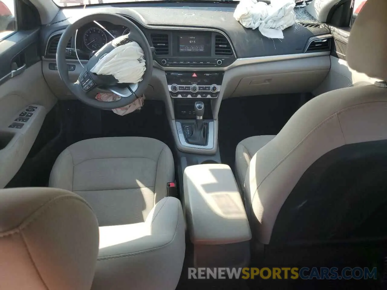 8 fotografías del automóvil dañado 5NPD74LF7LH514875 HYUNDAI ELANTRA 2020
