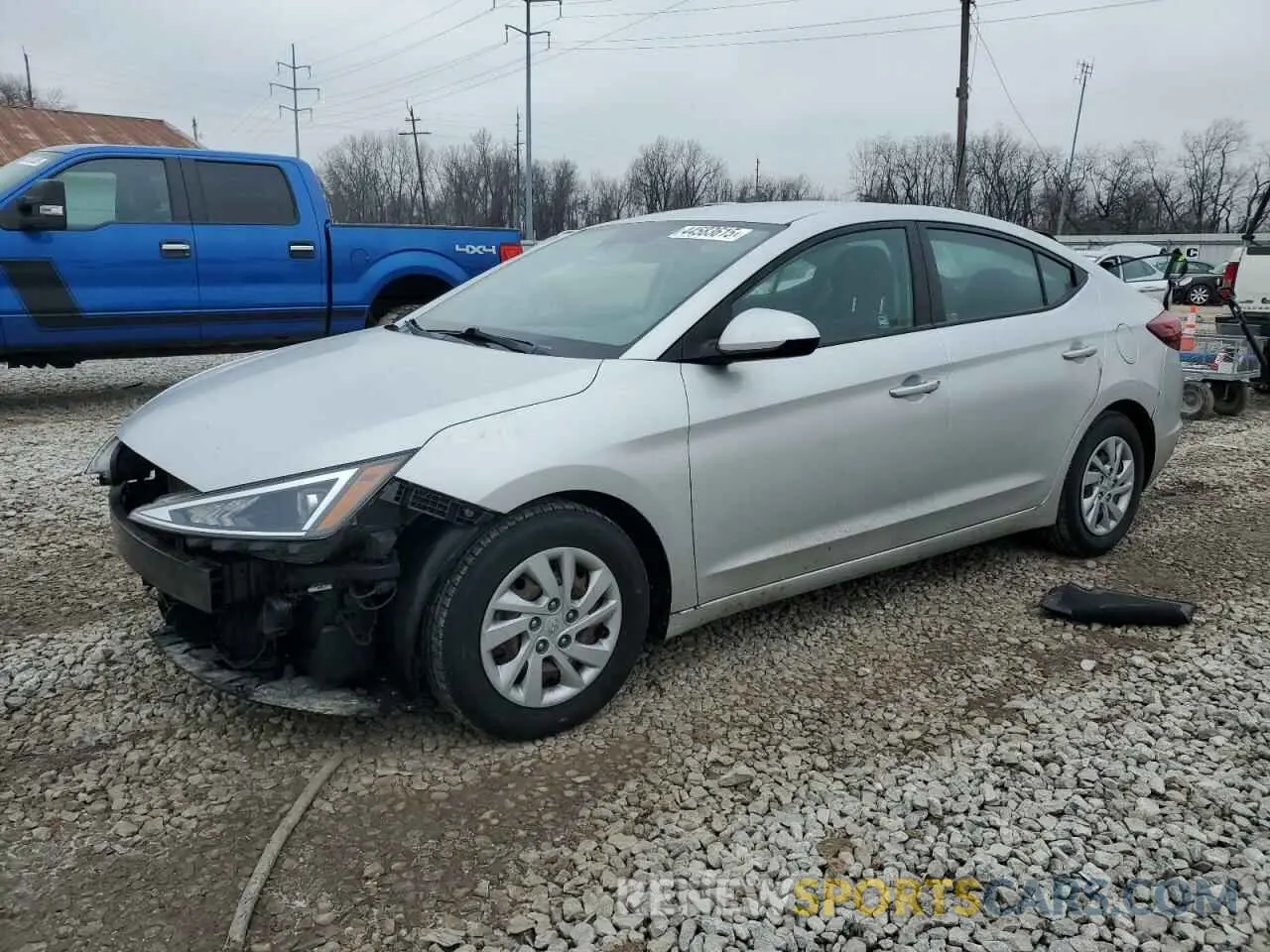 1 fotografías del automóvil dañado 5NPD74LF7LH530672 HYUNDAI ELANTRA 2020