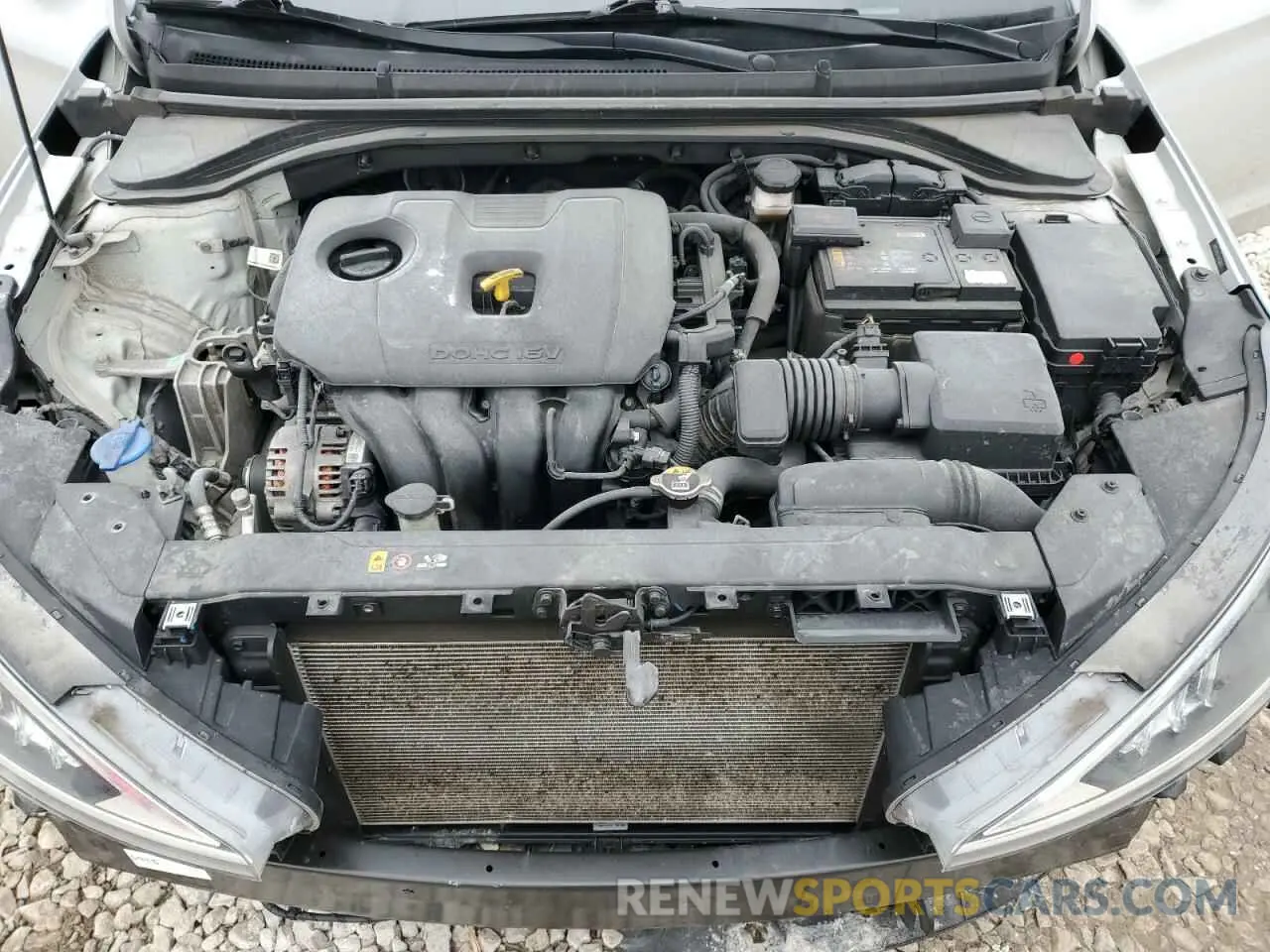 11 fotografías del automóvil dañado 5NPD74LF7LH530672 HYUNDAI ELANTRA 2020