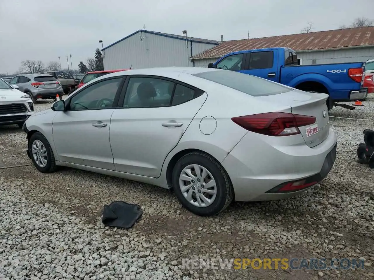2 fotografías del automóvil dañado 5NPD74LF7LH530672 HYUNDAI ELANTRA 2020