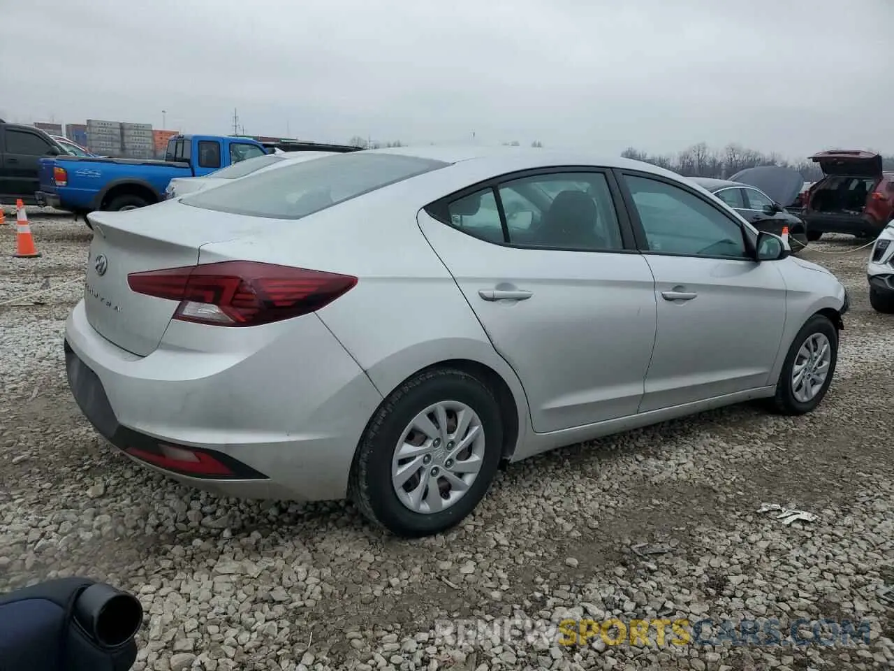 3 fotografías del automóvil dañado 5NPD74LF7LH530672 HYUNDAI ELANTRA 2020