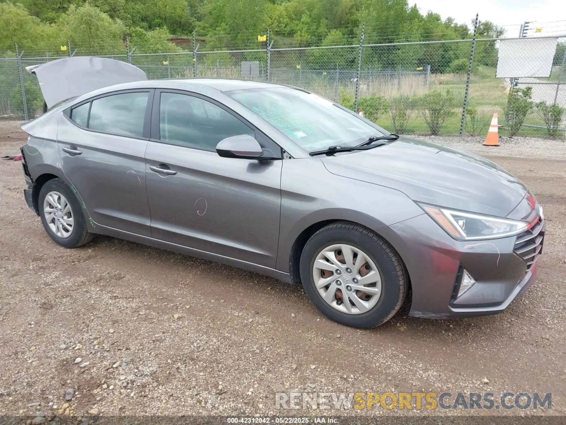 1 fotografías del automóvil dañado 5NPD74LF7LH536925 HYUNDAI ELANTRA 2020