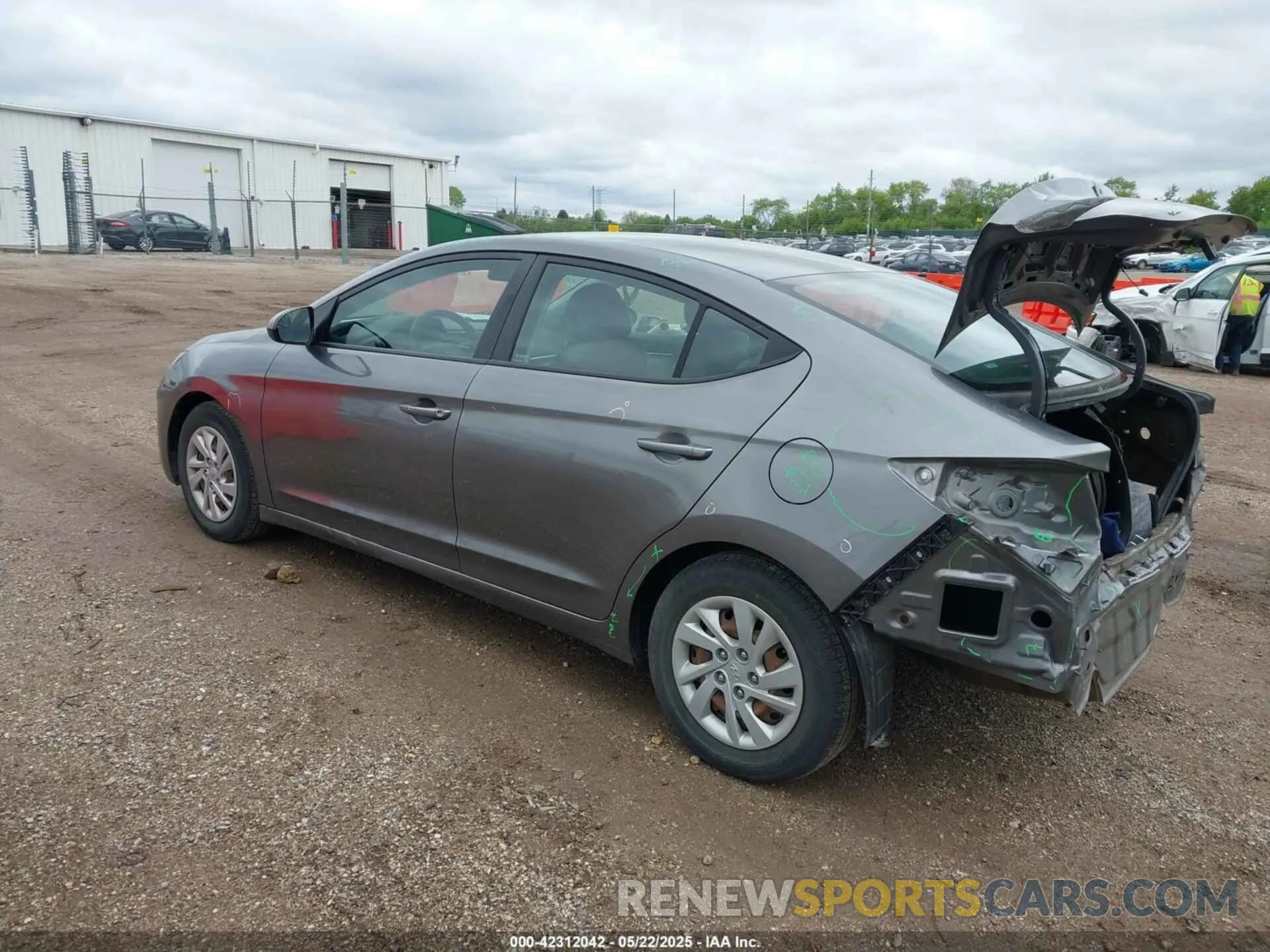 3 fotografías del automóvil dañado 5NPD74LF7LH536925 HYUNDAI ELANTRA 2020