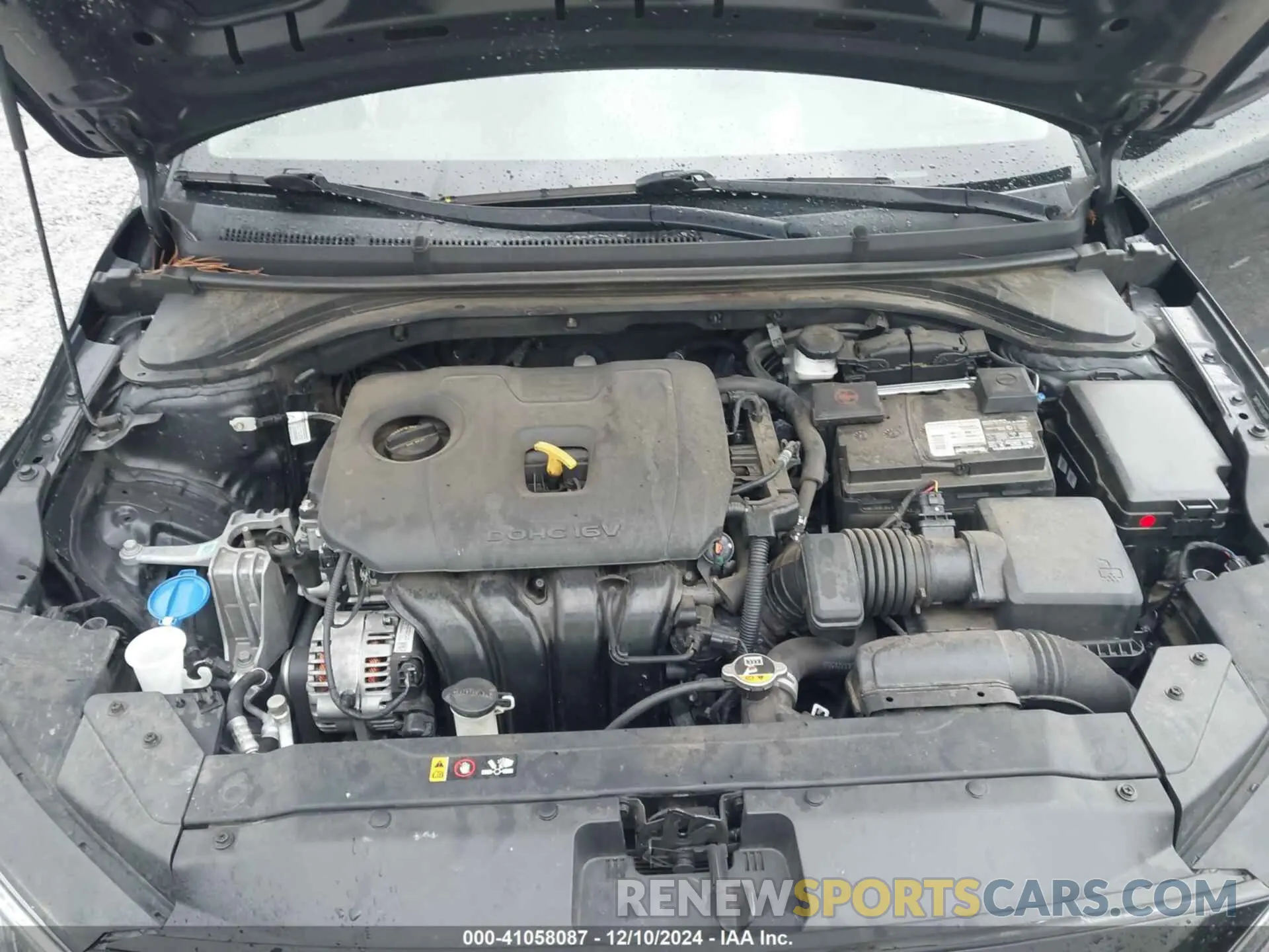 10 fotografías del automóvil dañado 5NPD74LF7LH610974 HYUNDAI ELANTRA 2020