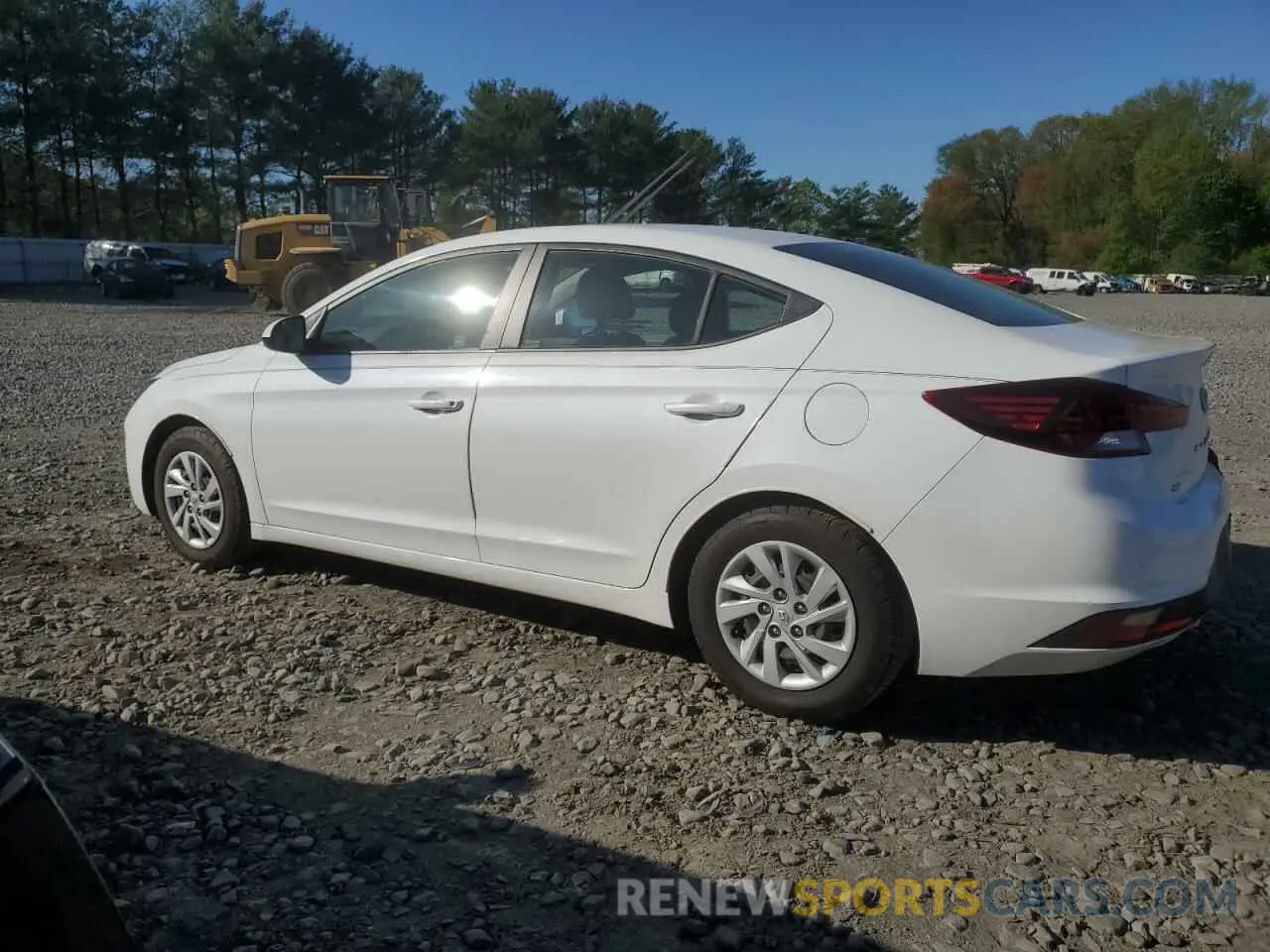 2 fotografías del automóvil dañado 5NPD74LF7LH619013 HYUNDAI ELANTRA 2020